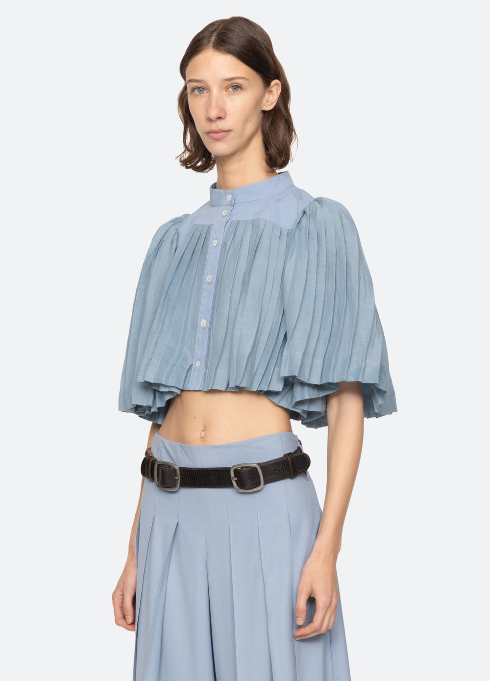 Blue Solene S/S Top | Sea New York