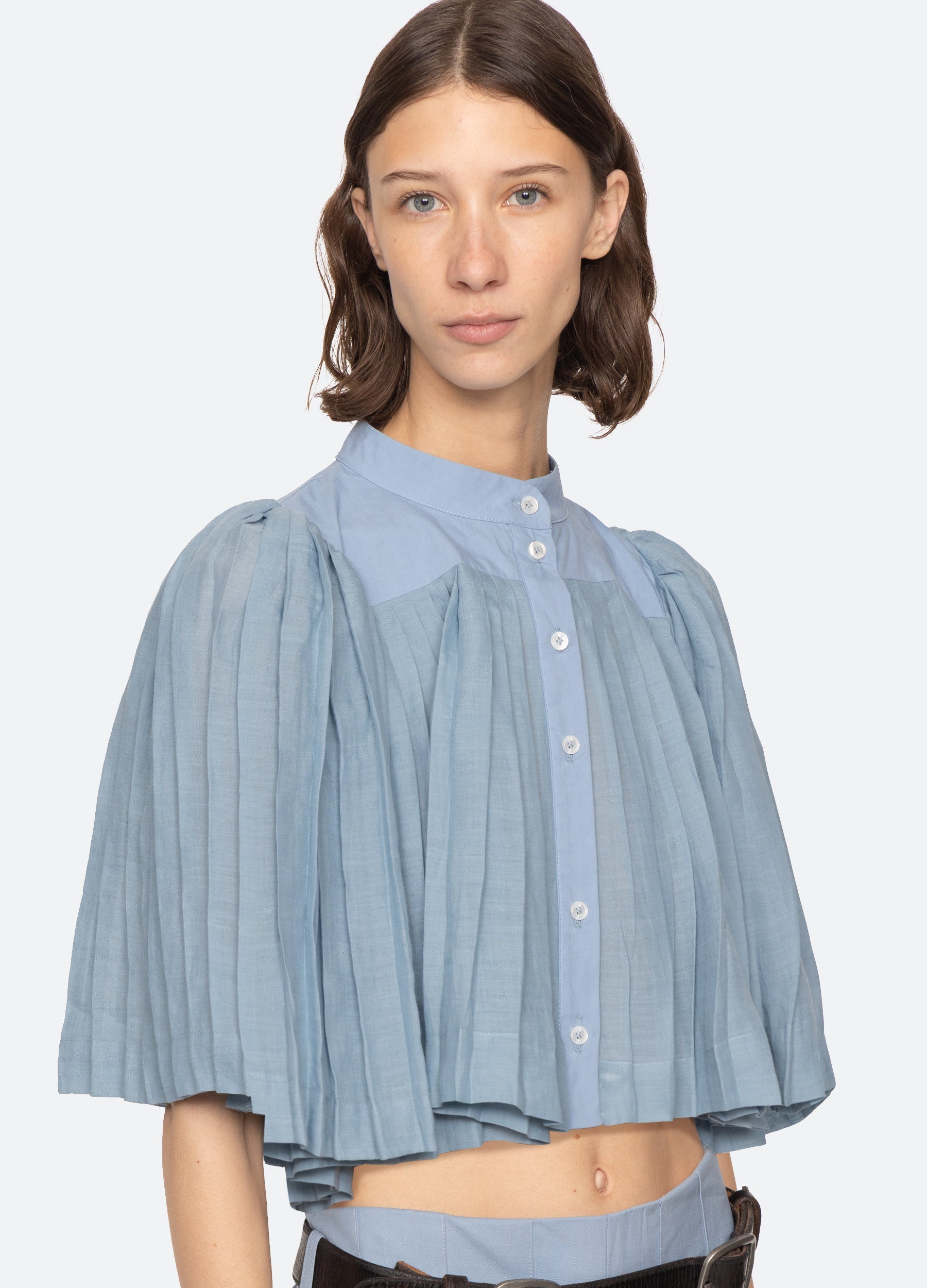 Blue Solene S/S Top | Sea New York