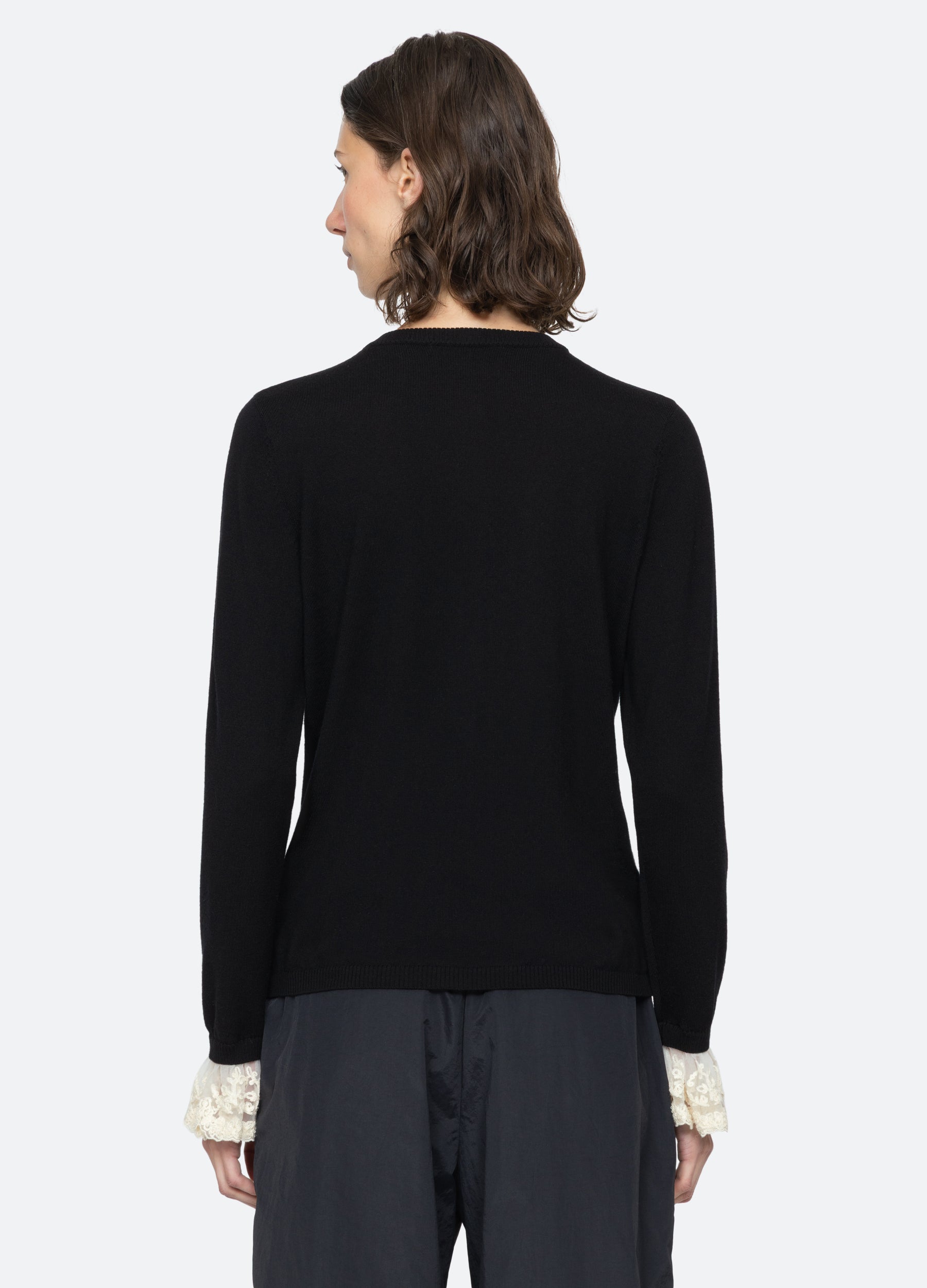 Black Diane Cardigan | Sea New York