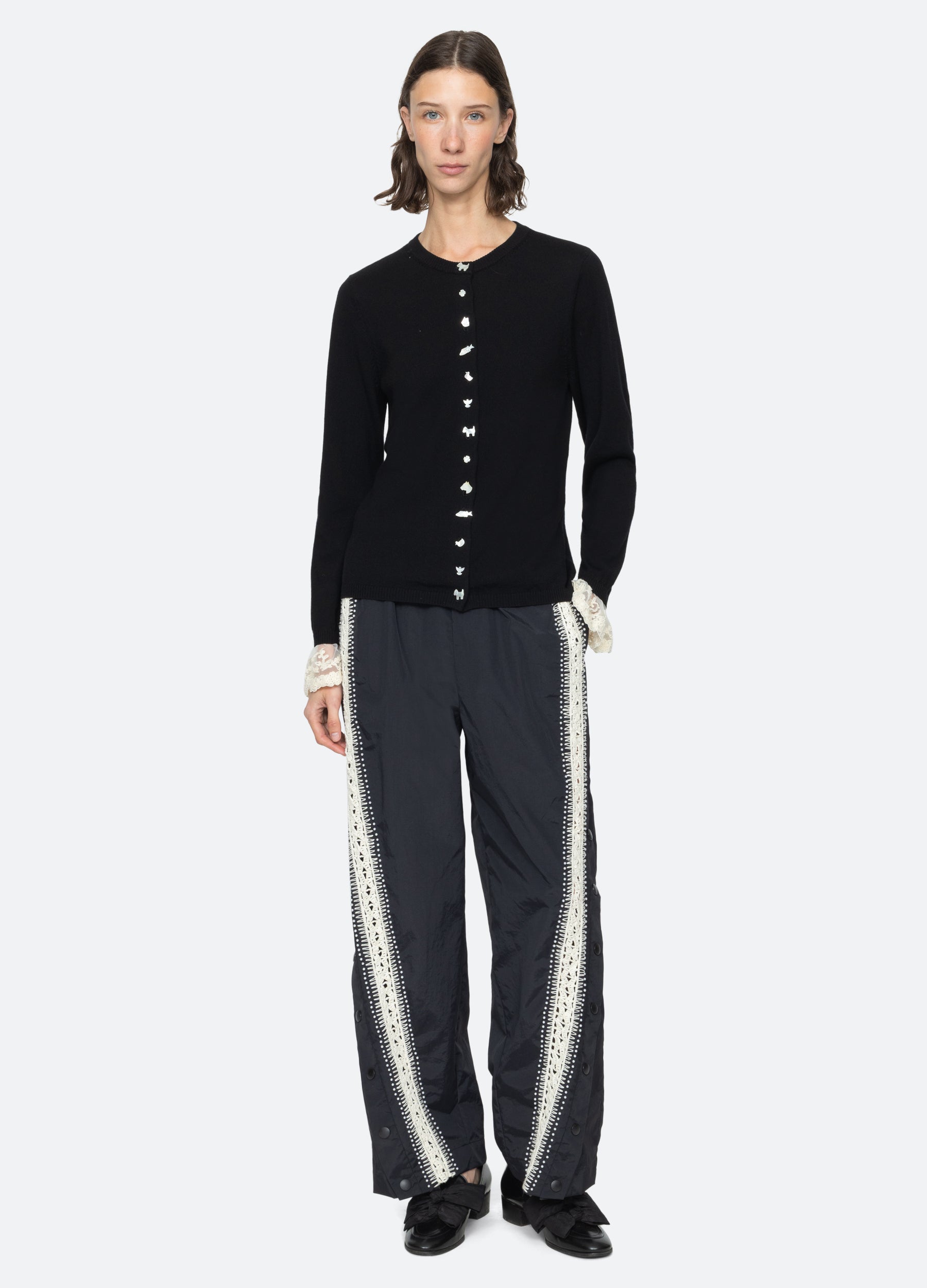 Black Diane Cardigan | Sea New York