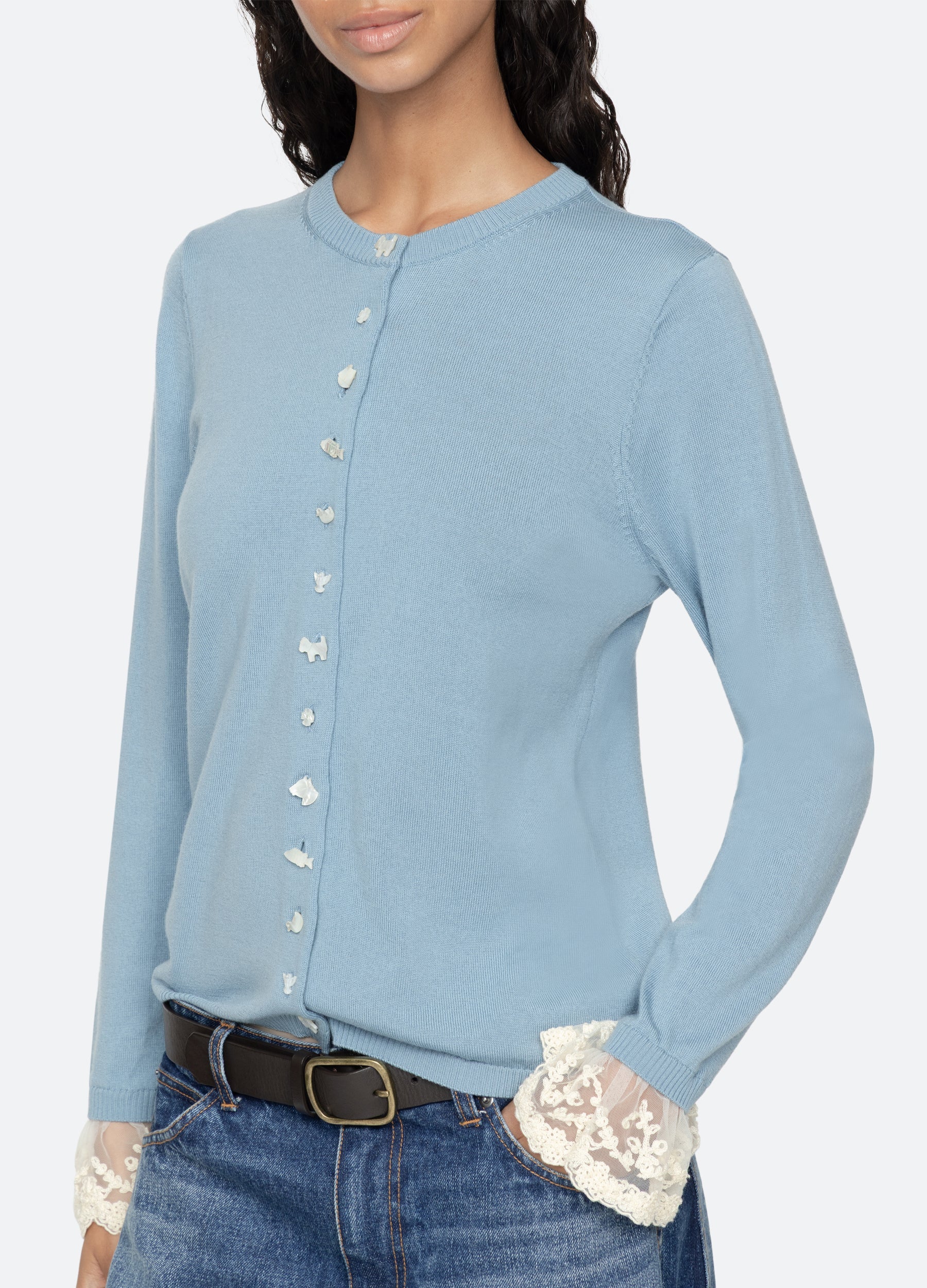 Black Diane Cardigan | Sea New York