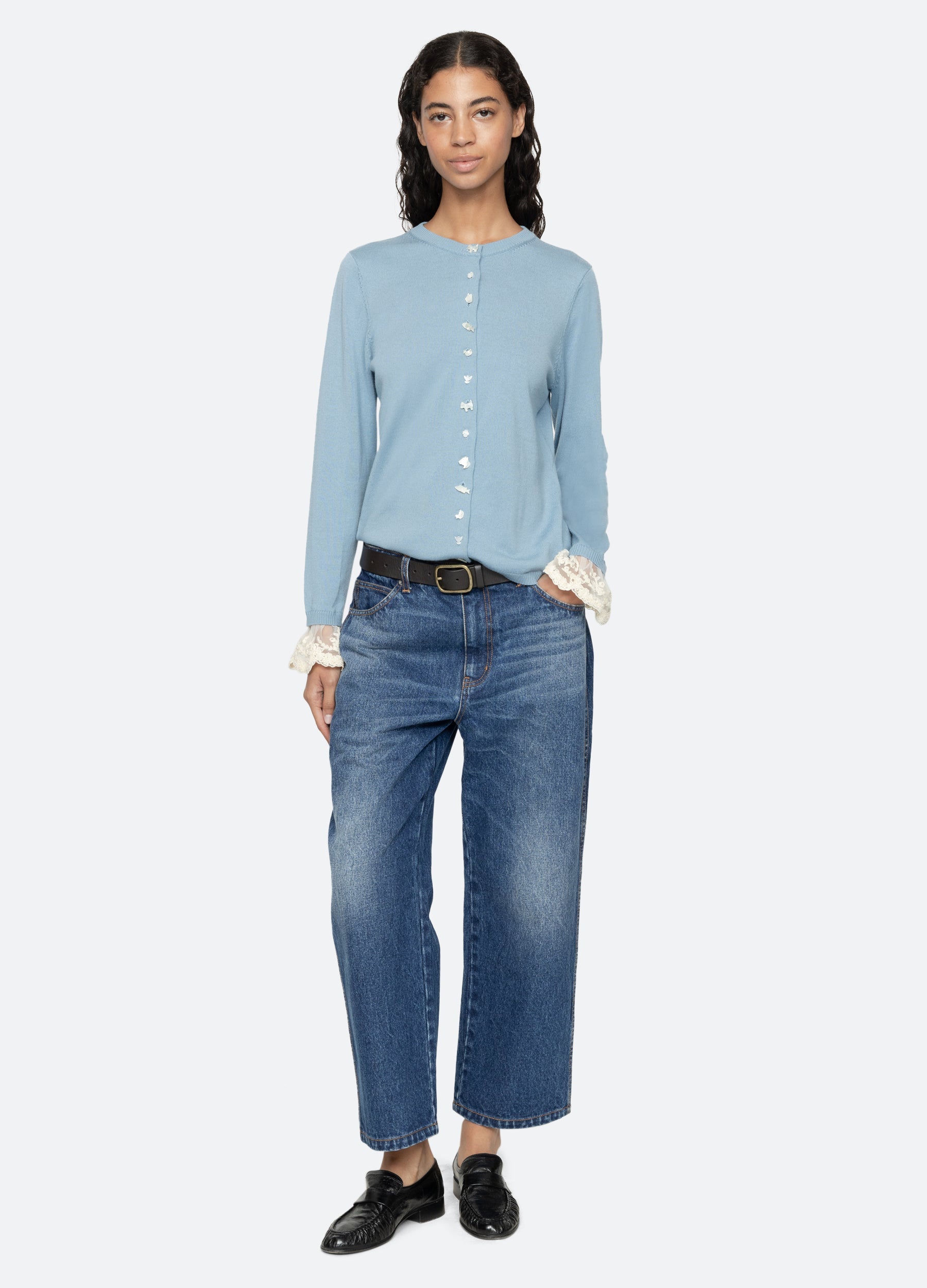 Black Diane Cardigan | Sea New York