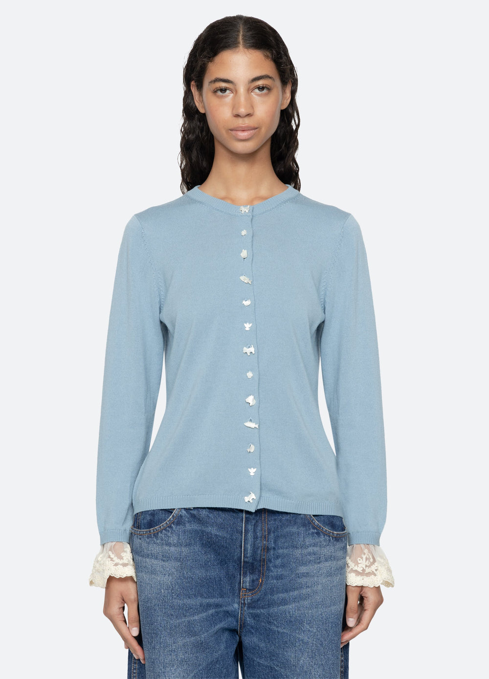 Black Diane Cardigan | Sea New York