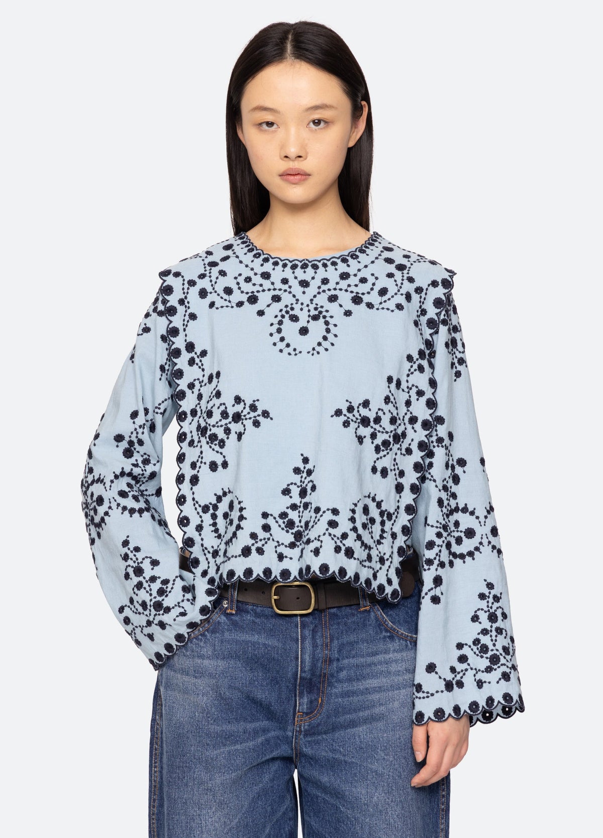 Blue Frances Top | Sea New York