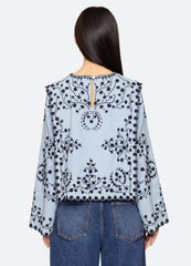 Blue Frances Top | Sea New York