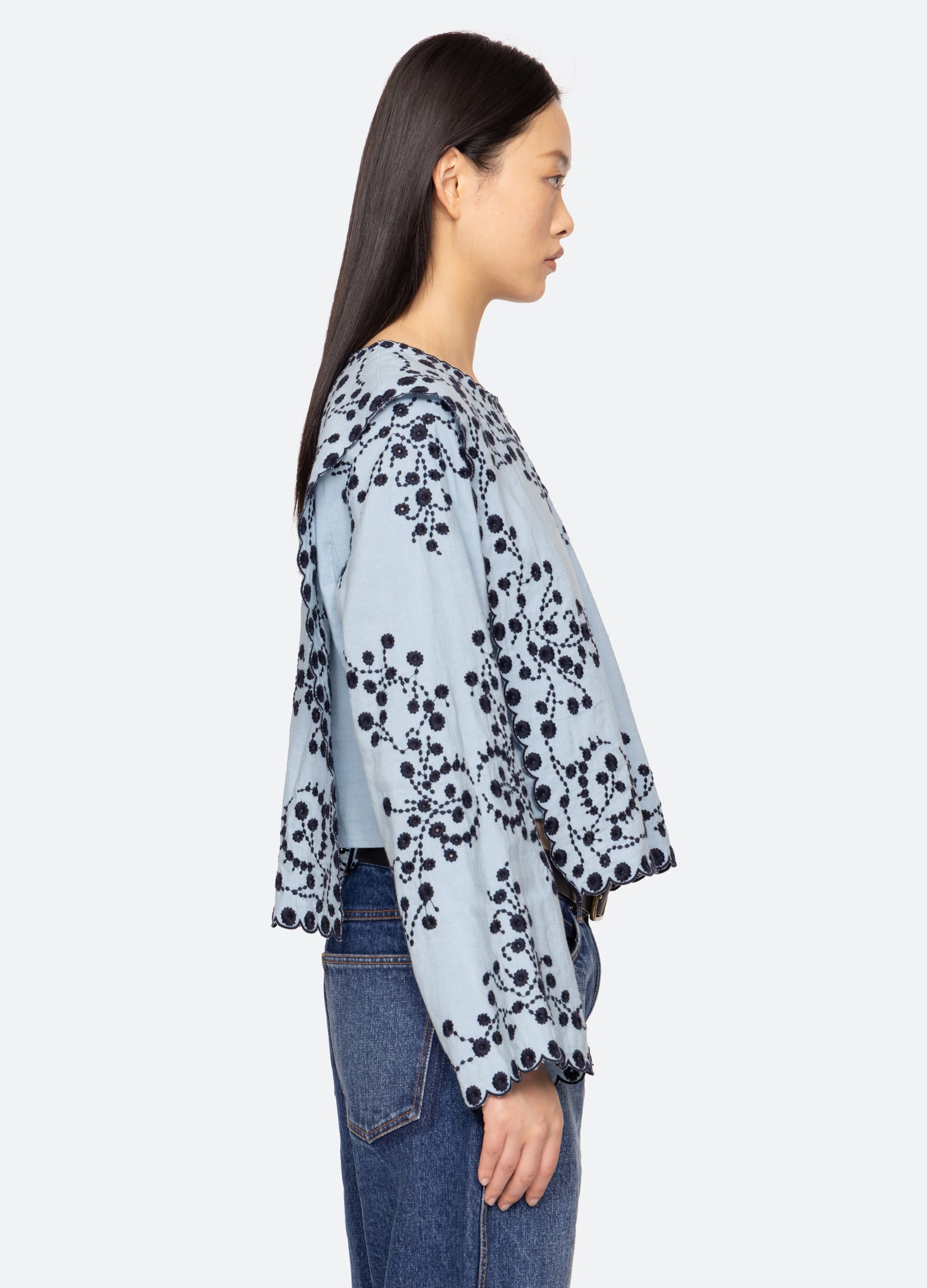 Blue Frances Top | Sea New York