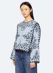 Blue Frances Top | Sea New York