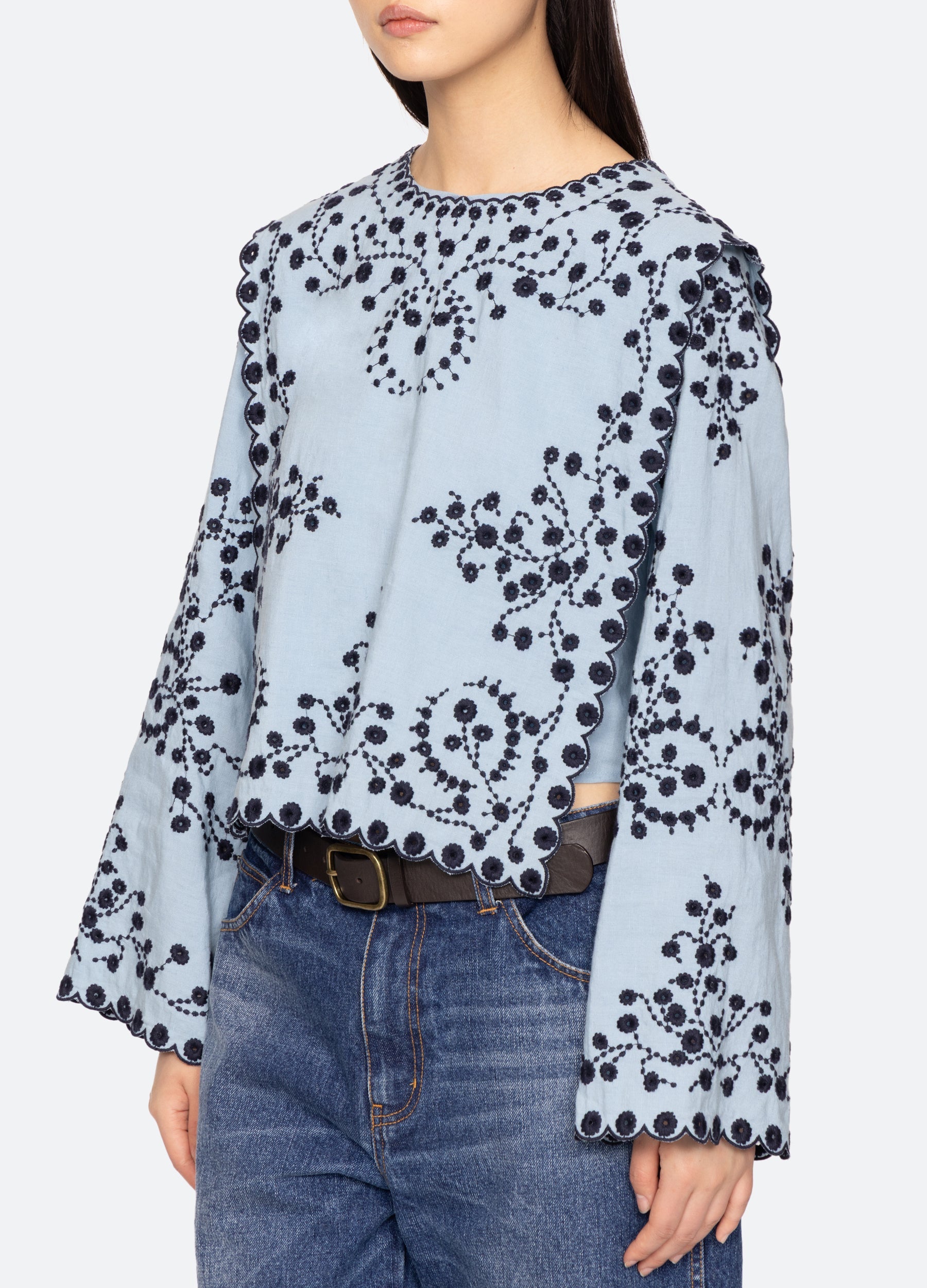 Blue Frances Top | Sea New York