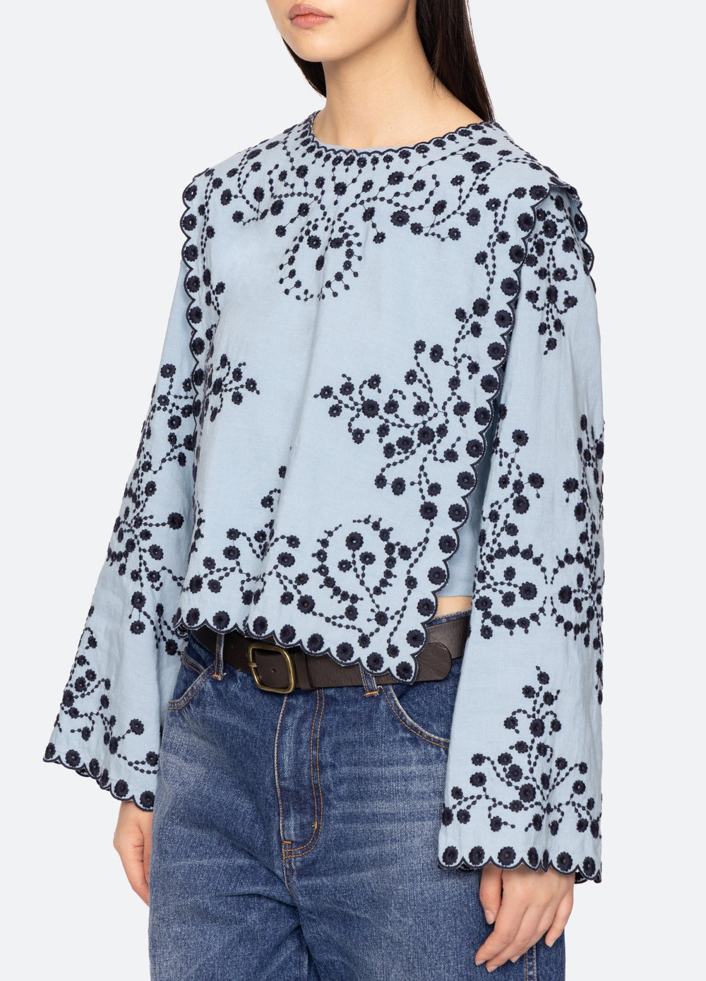 Blue Frances Top | Sea New York