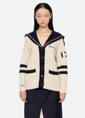 Cream Maren Cardigan | Sea New York