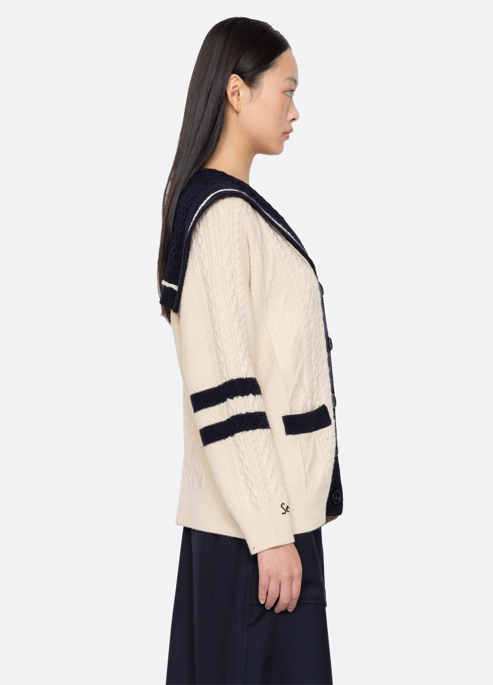 Cream Maren Cardigan | Sea New York