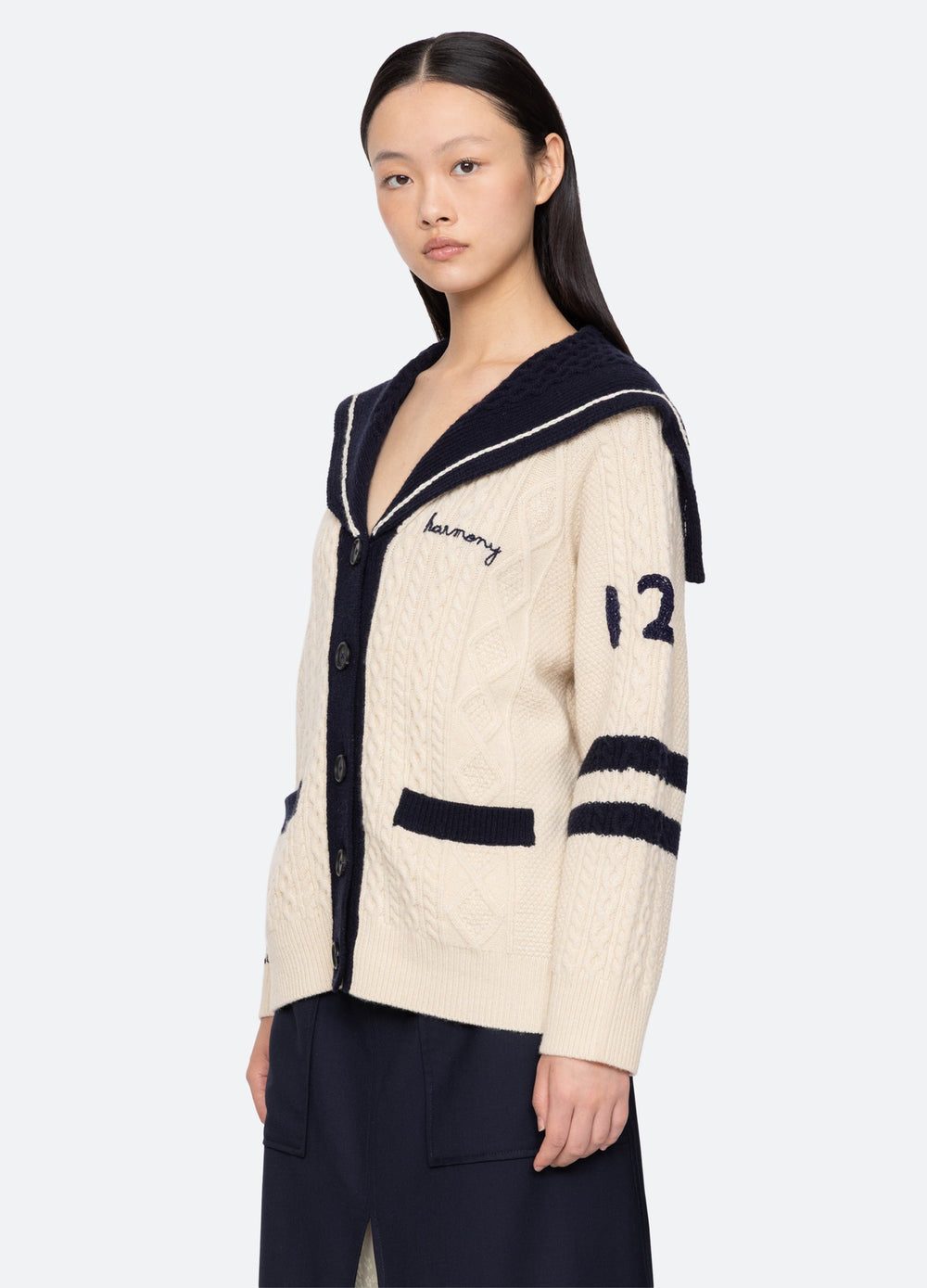 Cream Maren Cardigan | Sea New York
