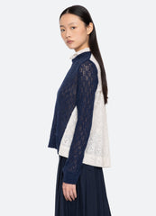 Navy Teagan Sweater | Sea New York