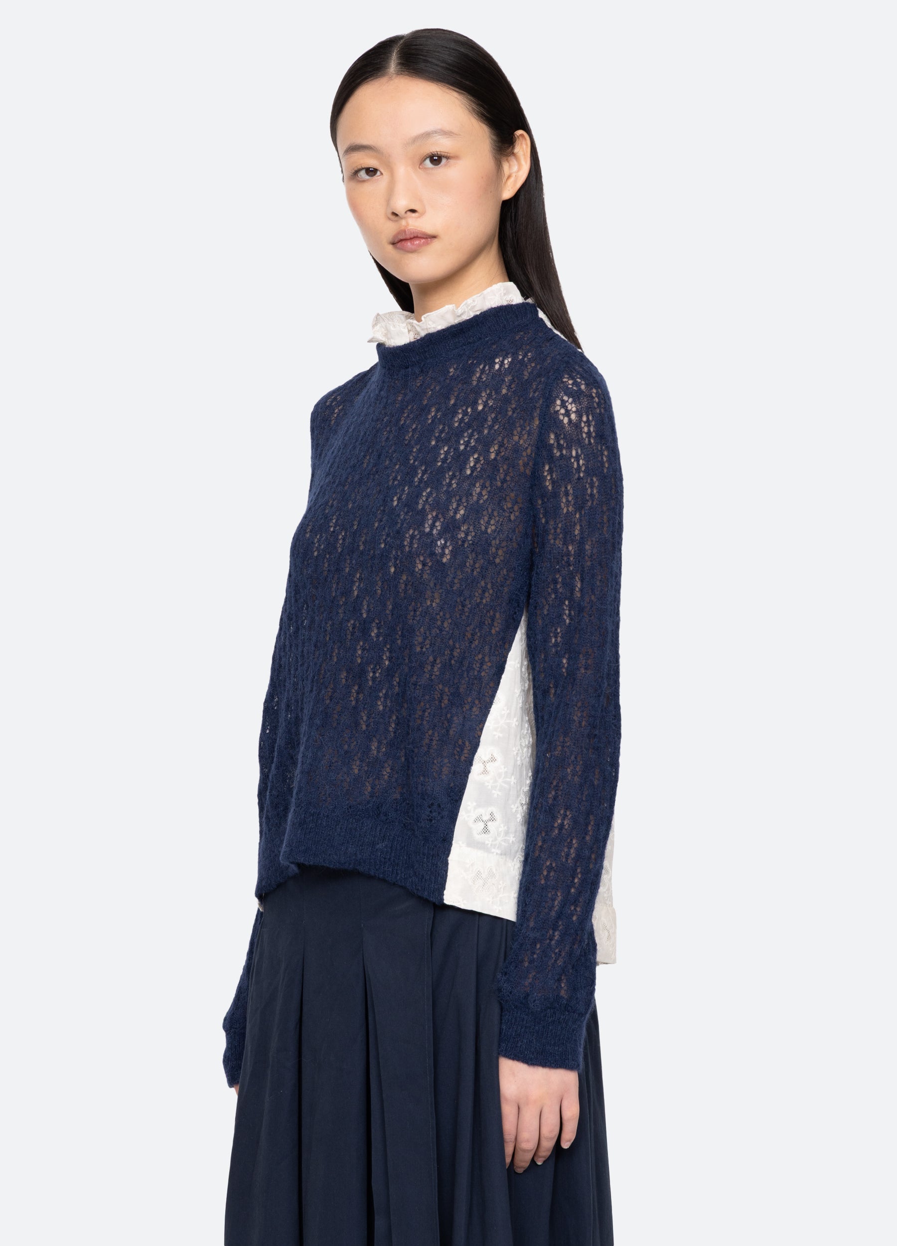 Navy Teagan Sweater | Sea New York