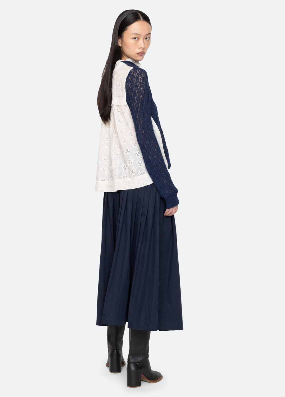 Navy Teagan Sweater | Sea New York