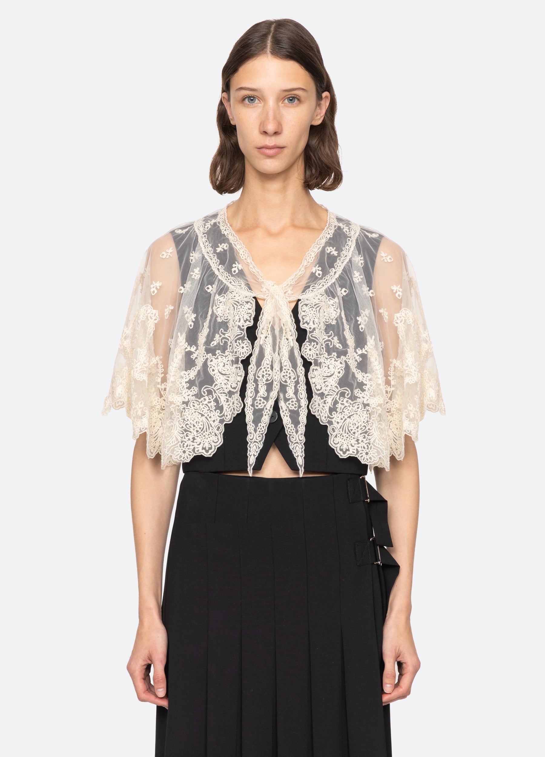 Black Elisa Vest | Sea New York