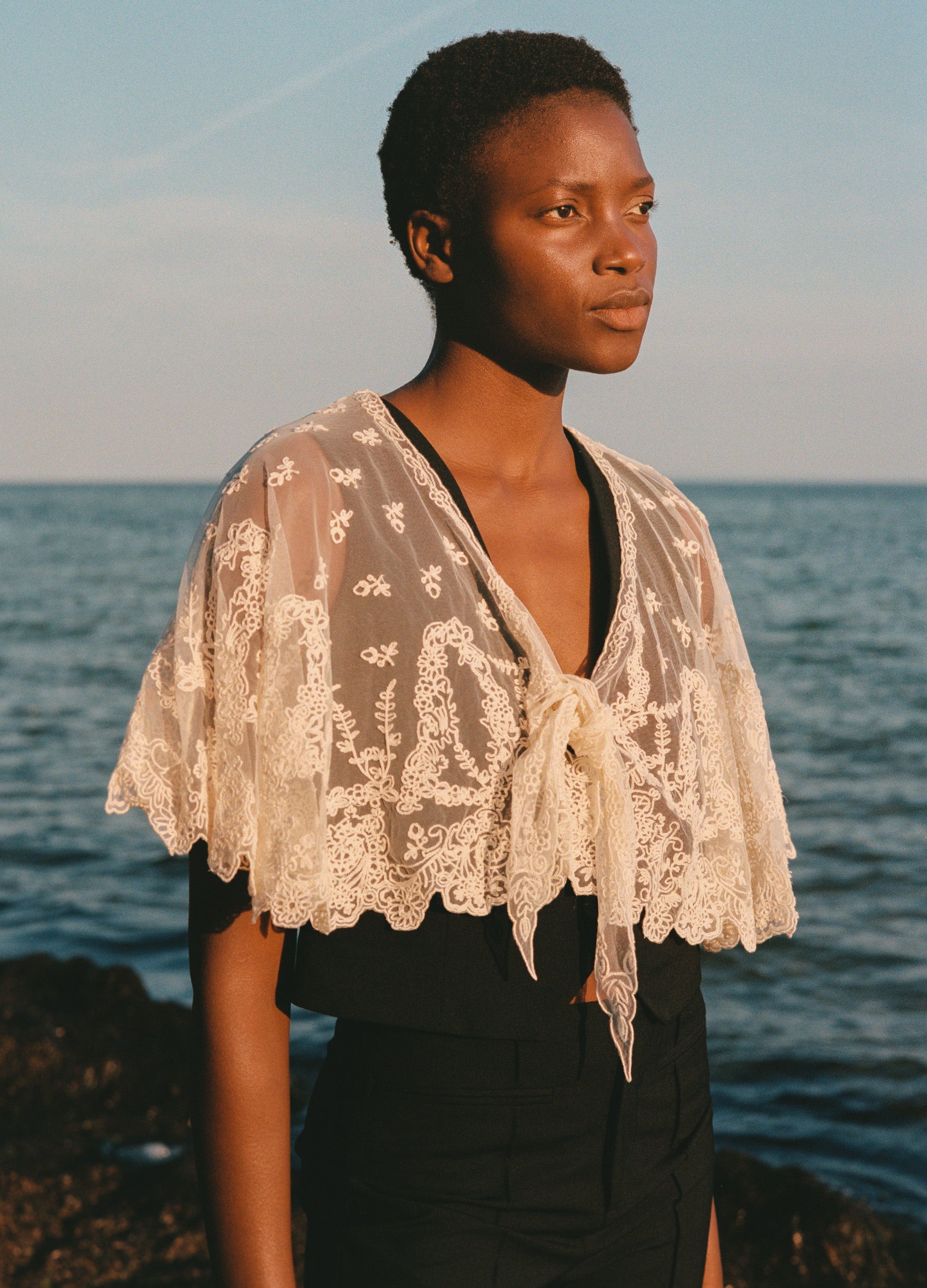 Black Elisa Vest | Sea New York