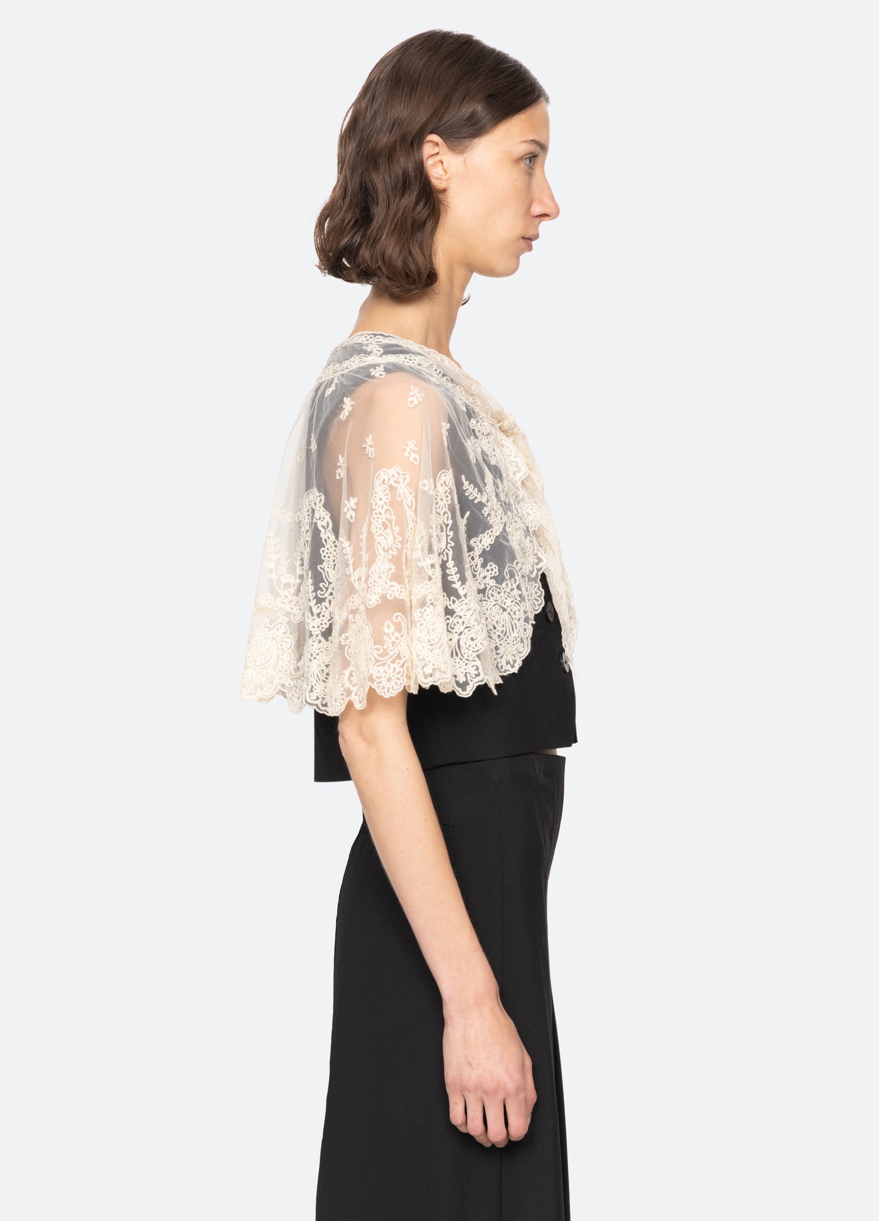 Black Elisa Vest | Sea New York