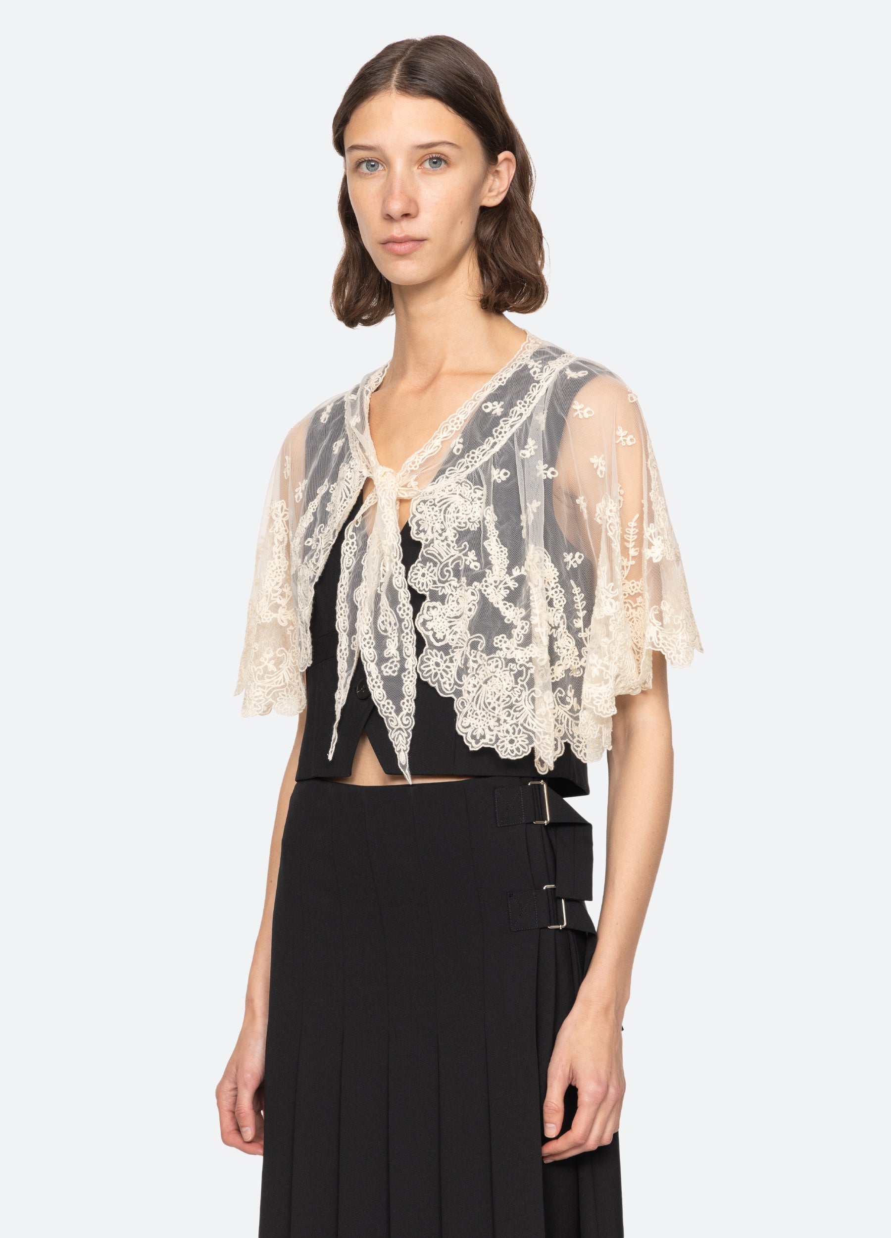 Black Elisa Vest | Sea New York