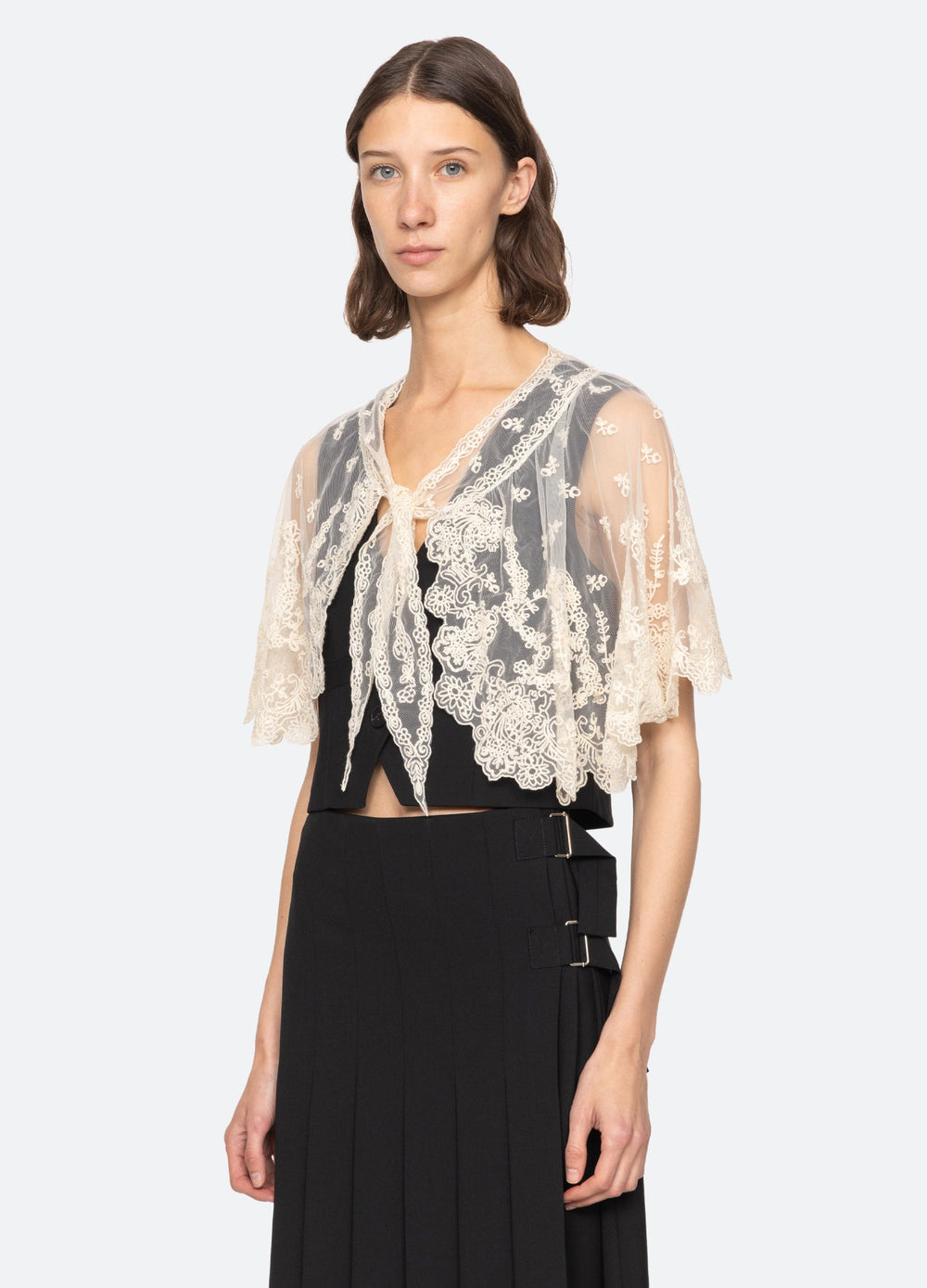 Black Elisa Vest | Sea New York