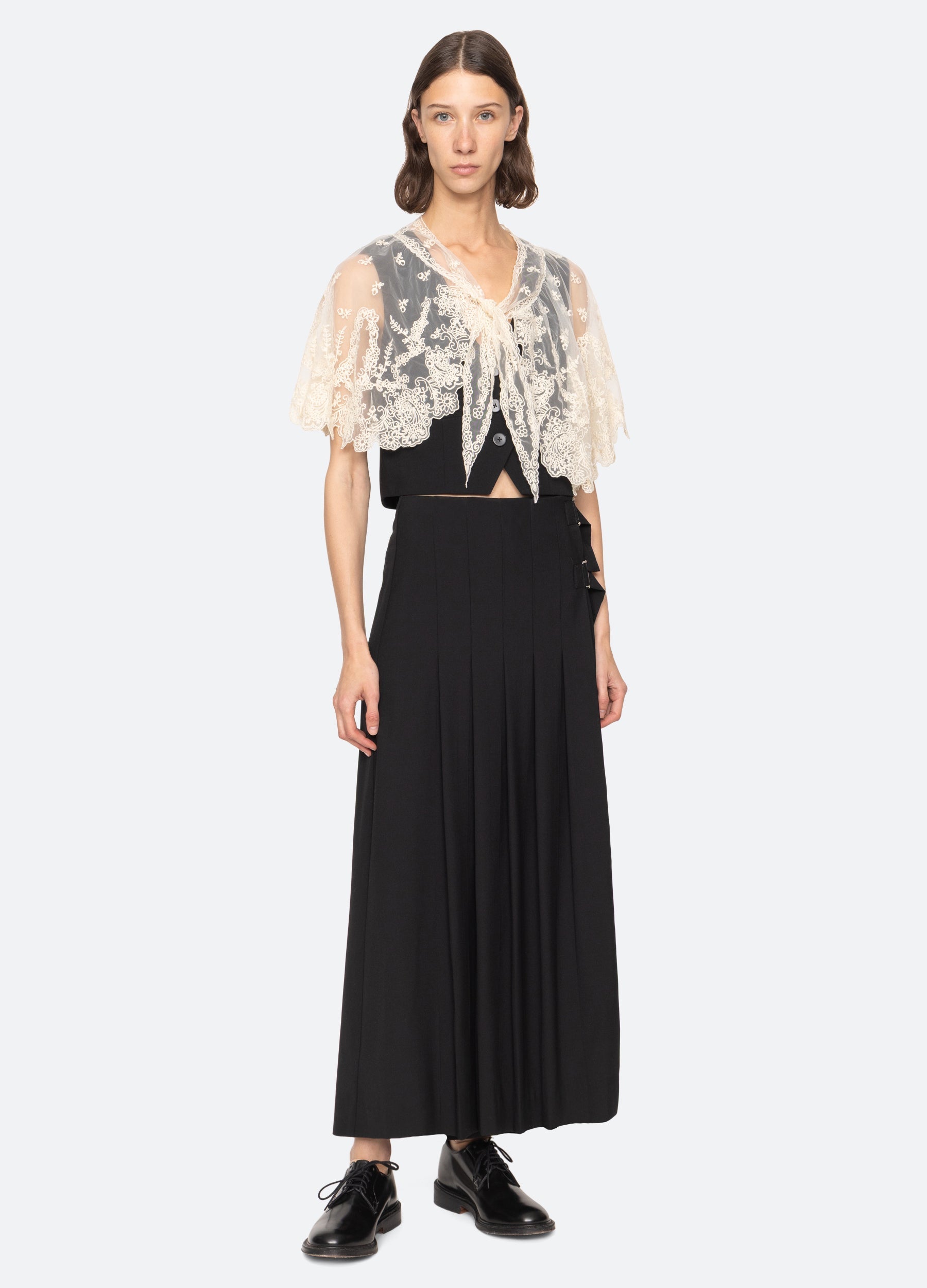 Black Elisa Vest | Sea New York