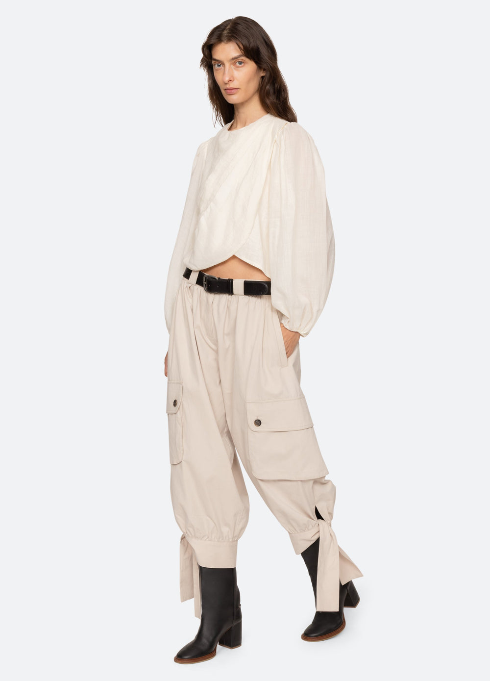 Cream Solene L/S Top | Sea New York