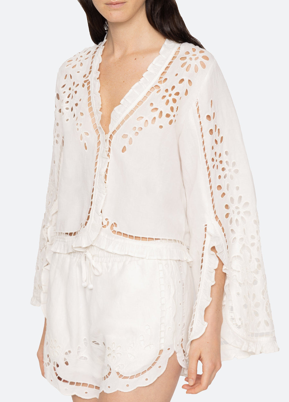 White Lula Blouse | Sea New York