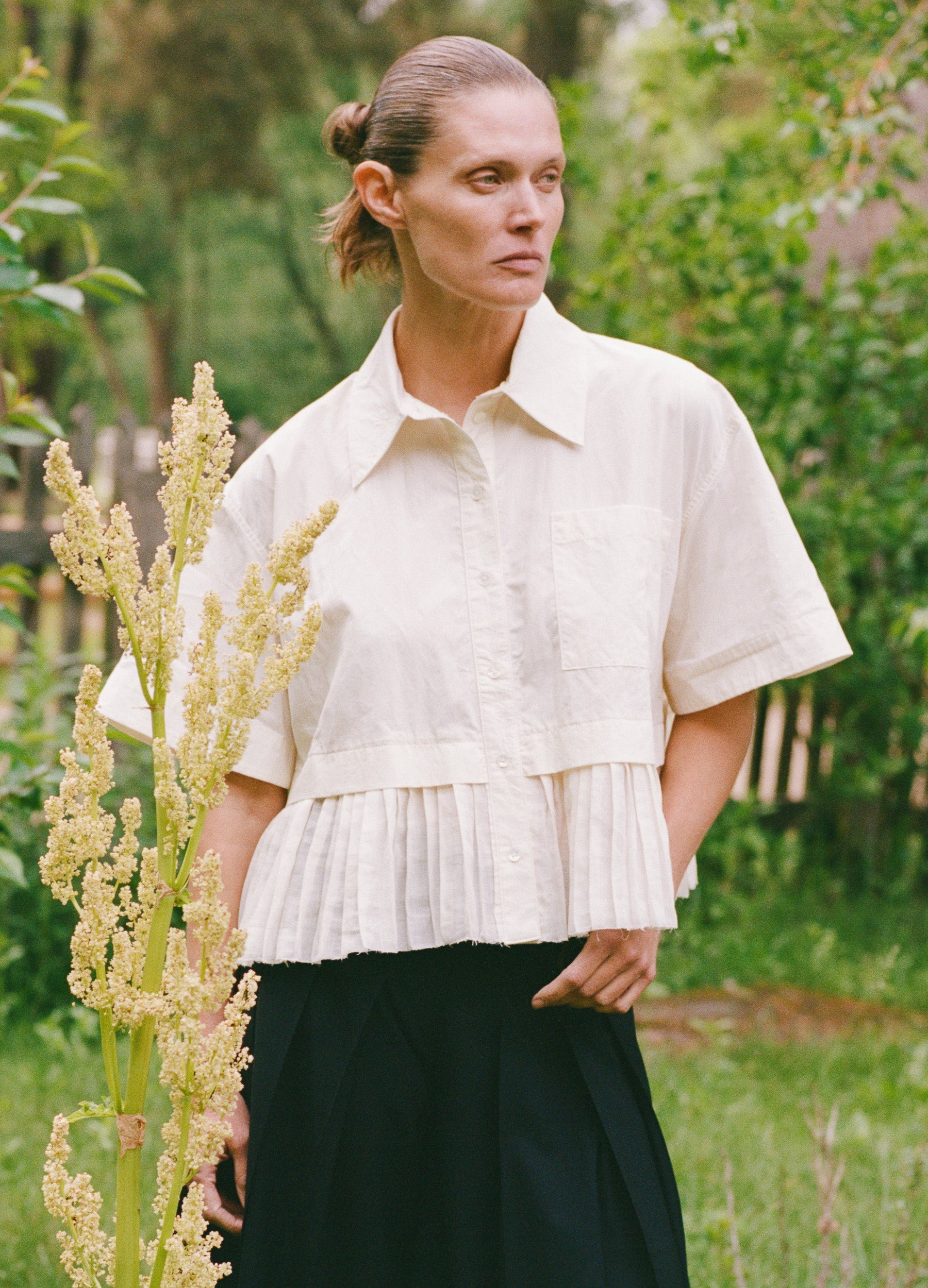 Cream Solene Shirt | Sea New York