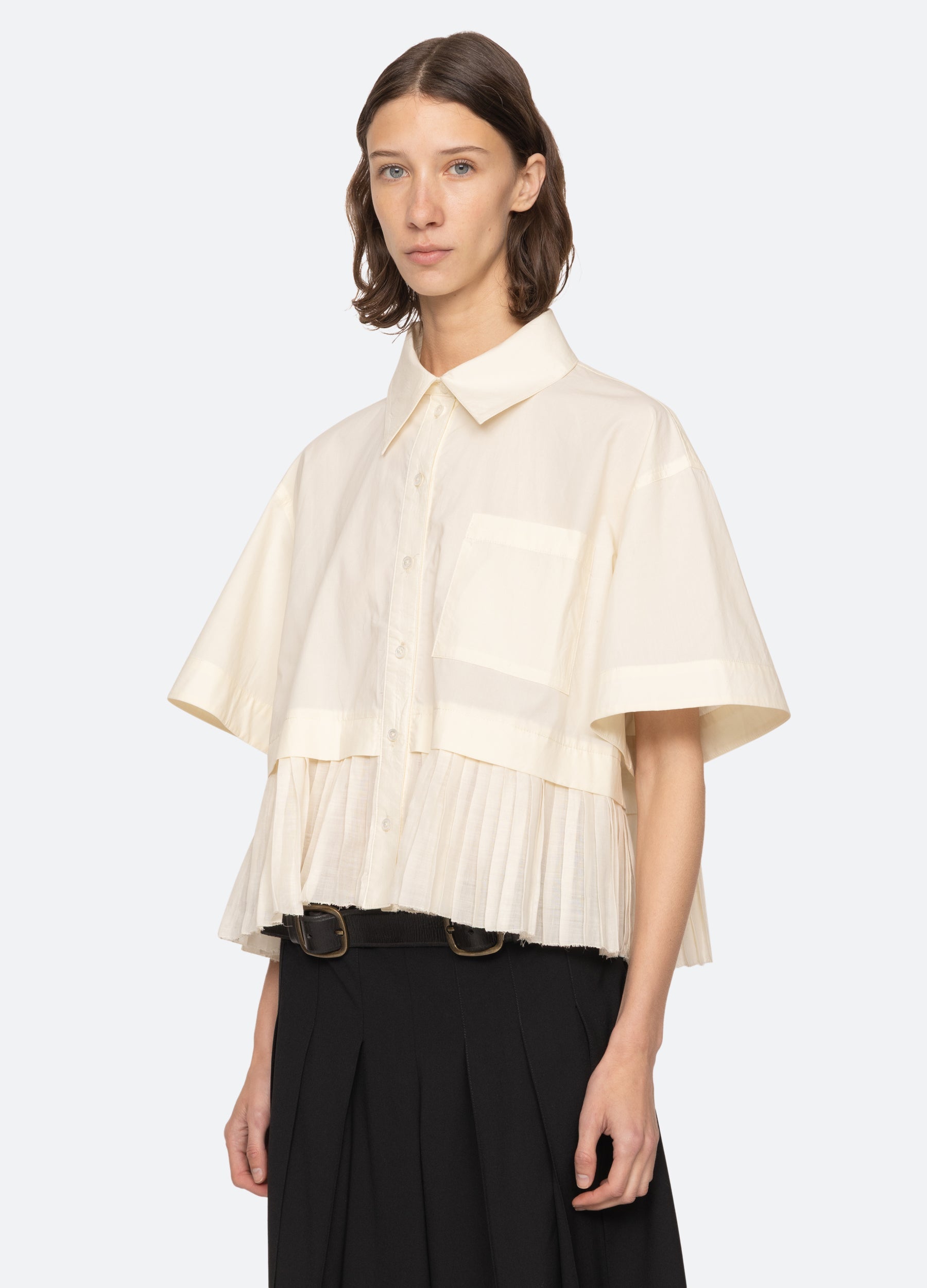 Cream Solene Shirt | Sea New York