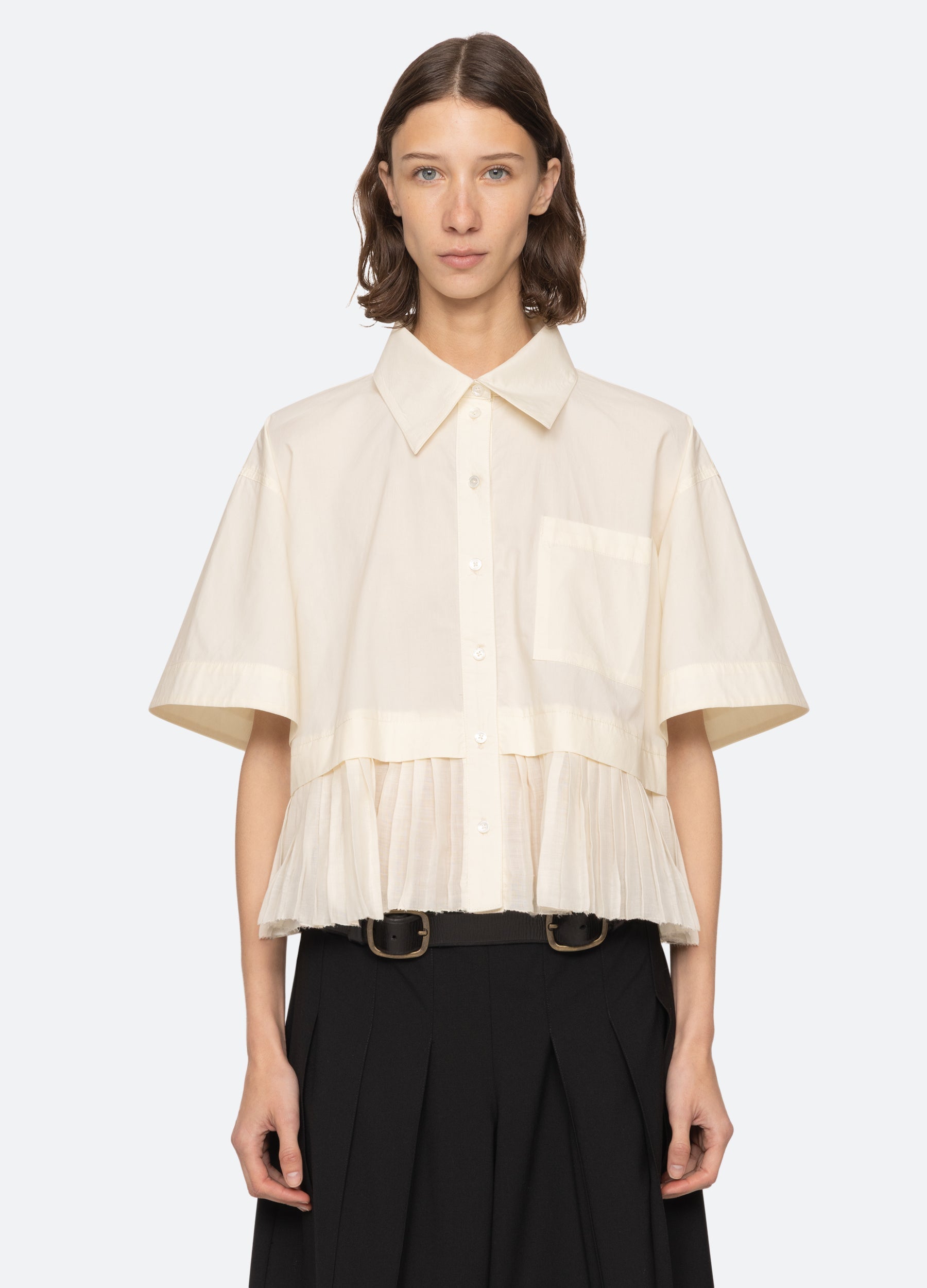 Cream Solene Shirt | Sea New York