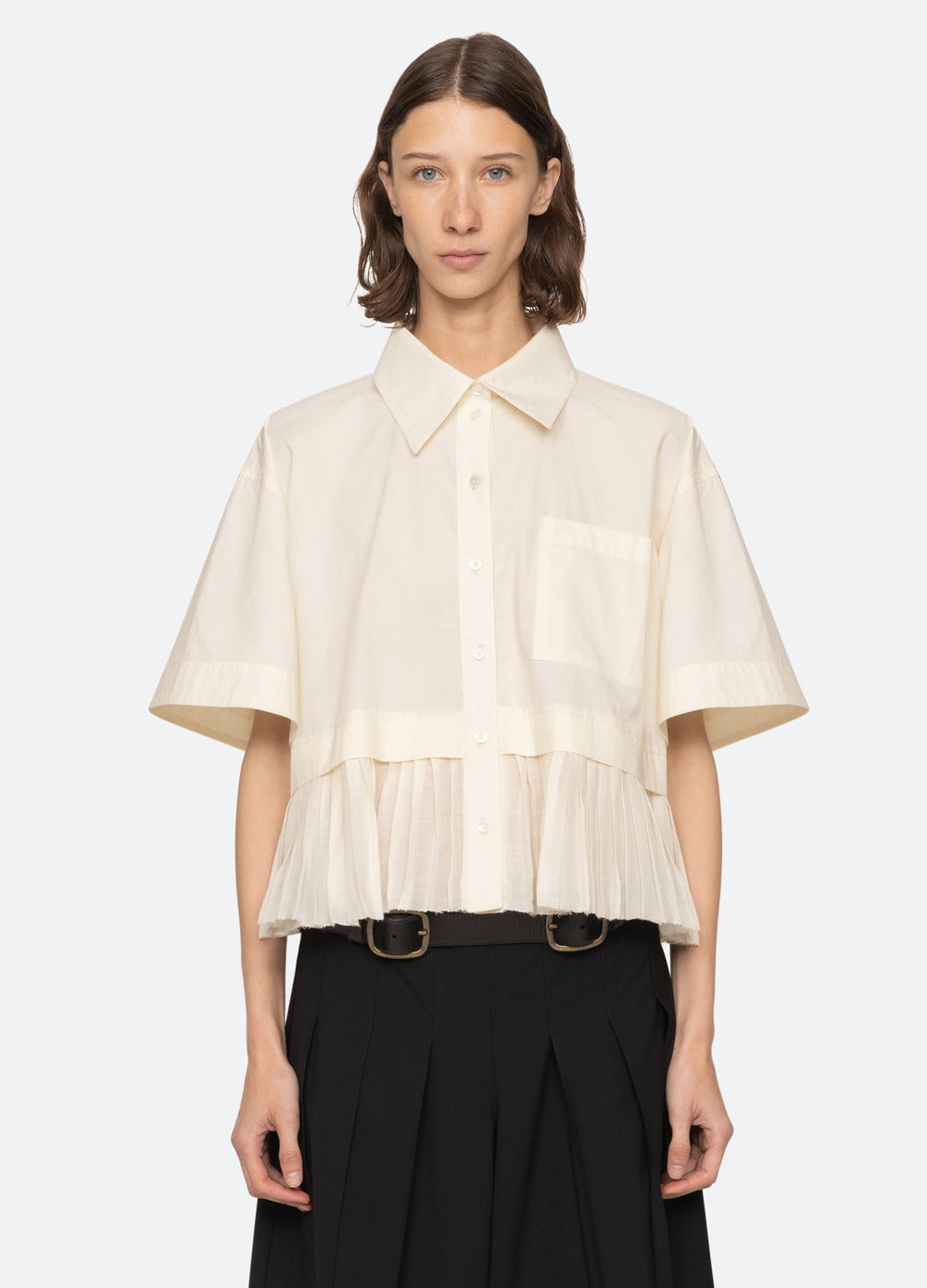 Cream Solene Shirt | Sea New York