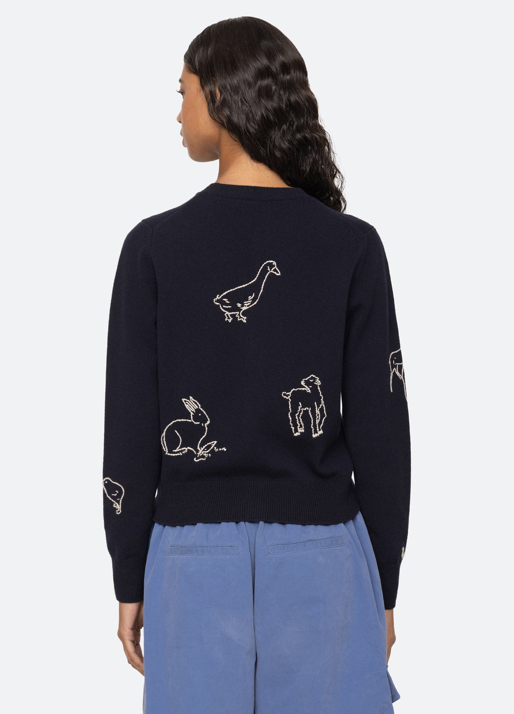 Navy Demi Cardigan | Sea New York
