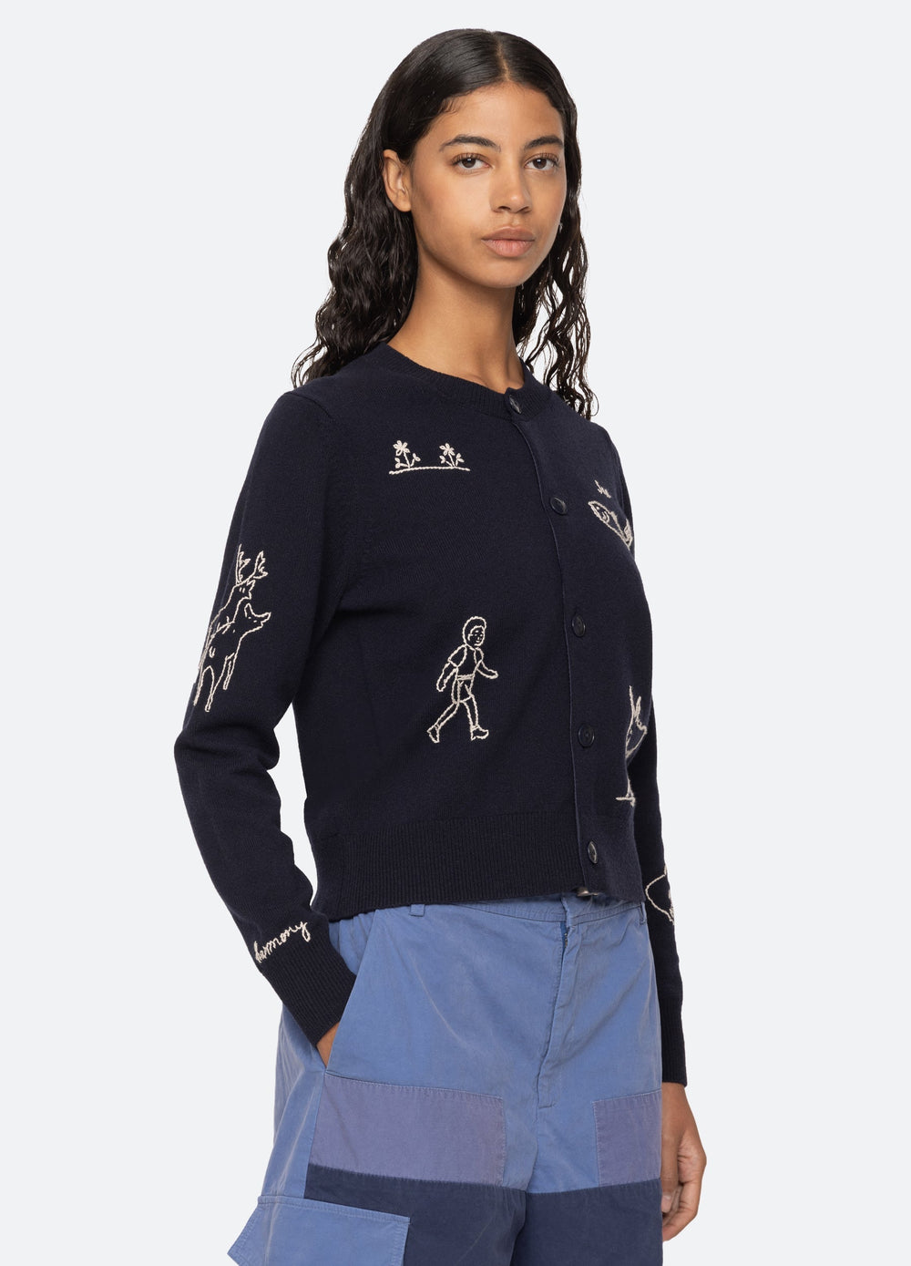 Navy Demi Cardigan | Sea New York