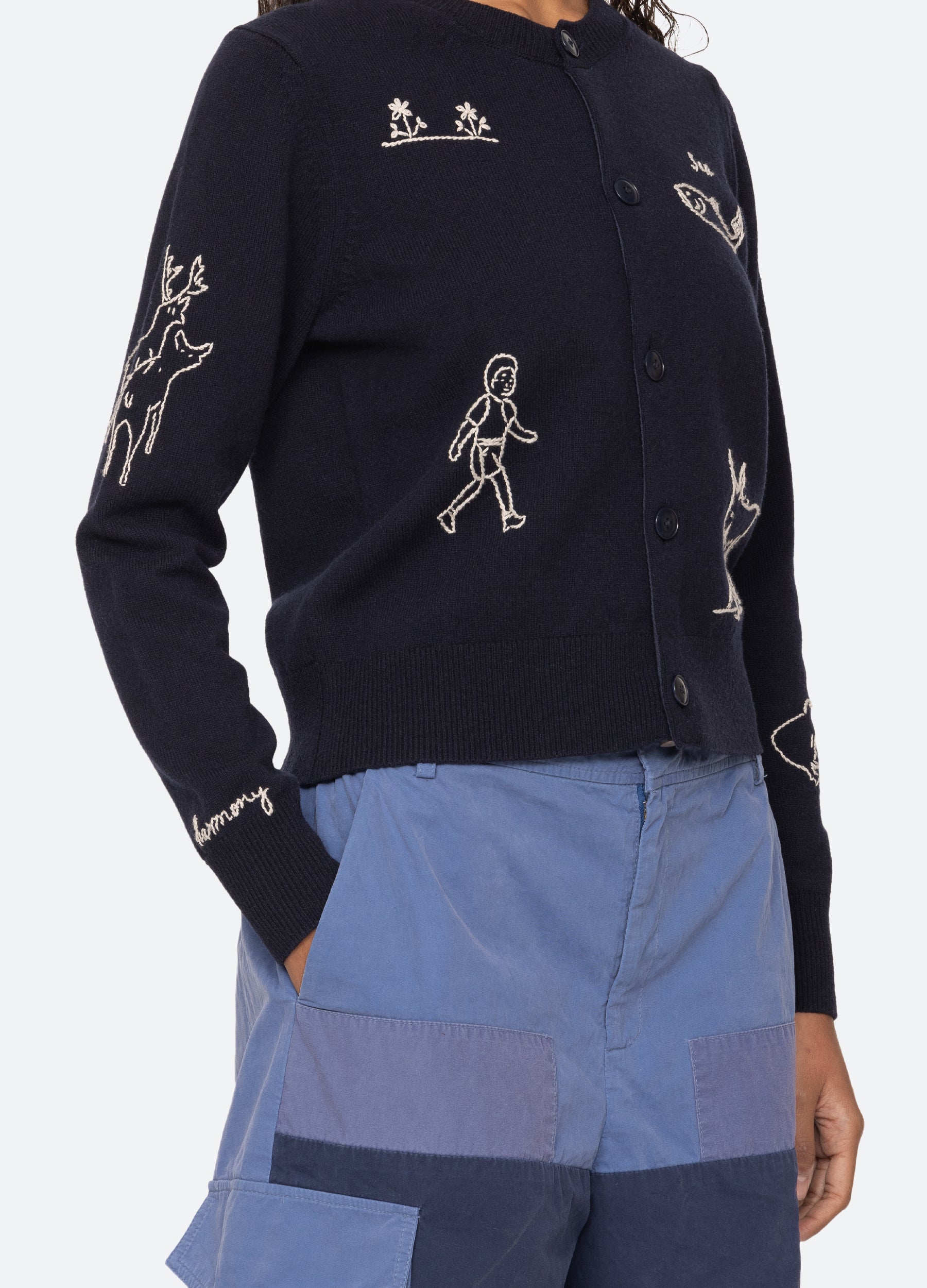 Navy Demi Cardigan | Sea New York