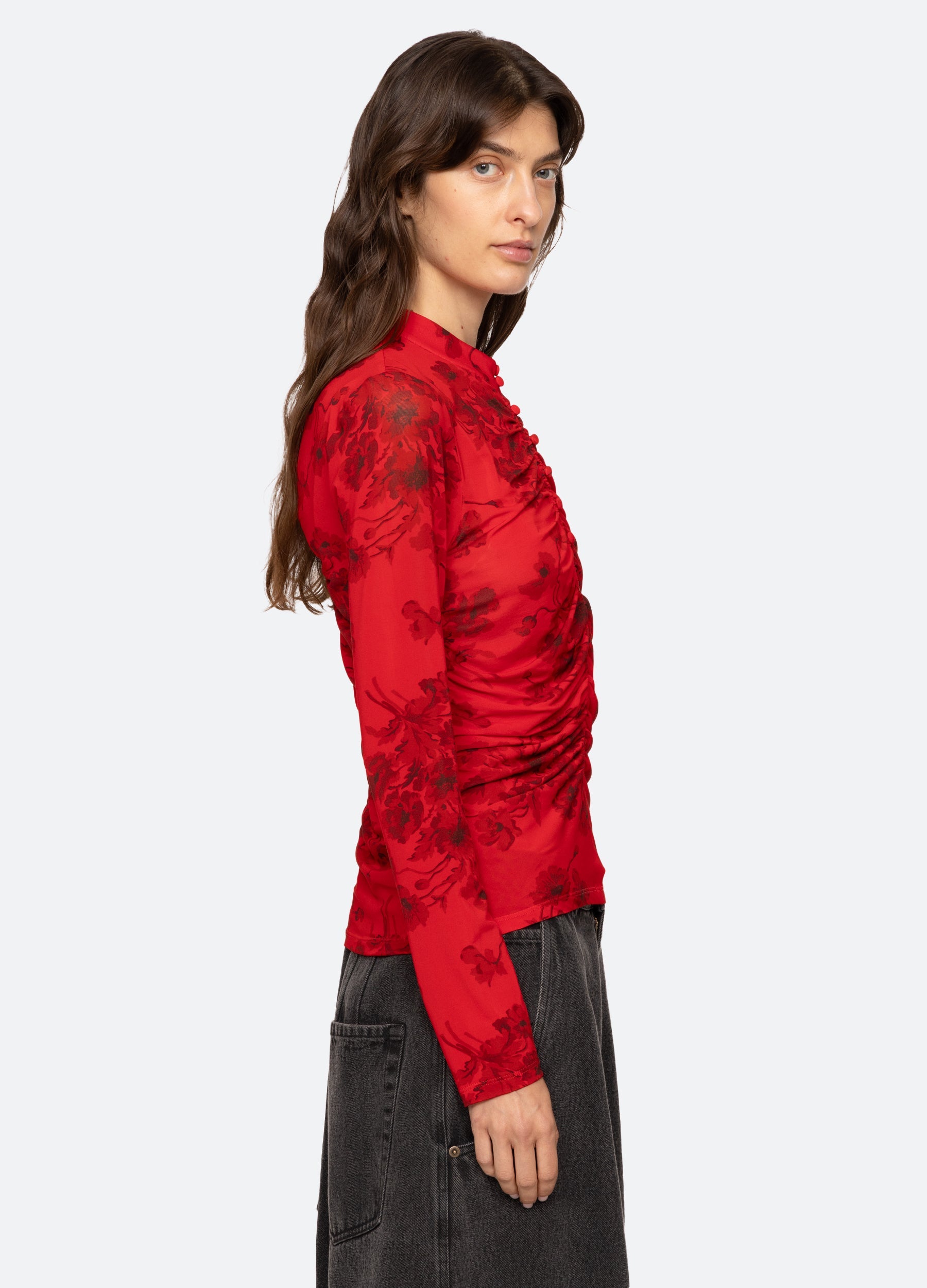 Black Cornelia L/S Top | Sea New York
