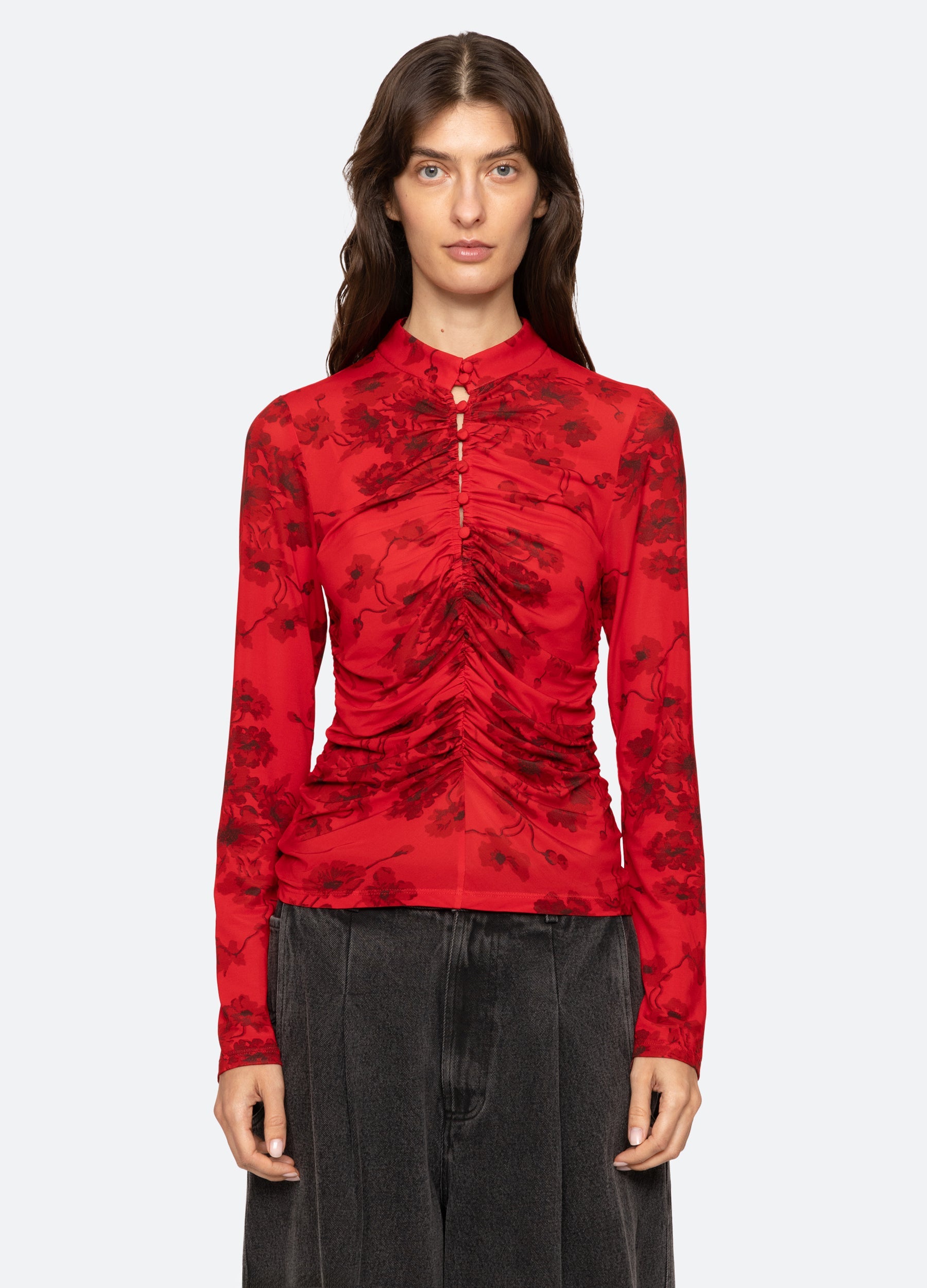 Black Cornelia L/S Top | Sea New York