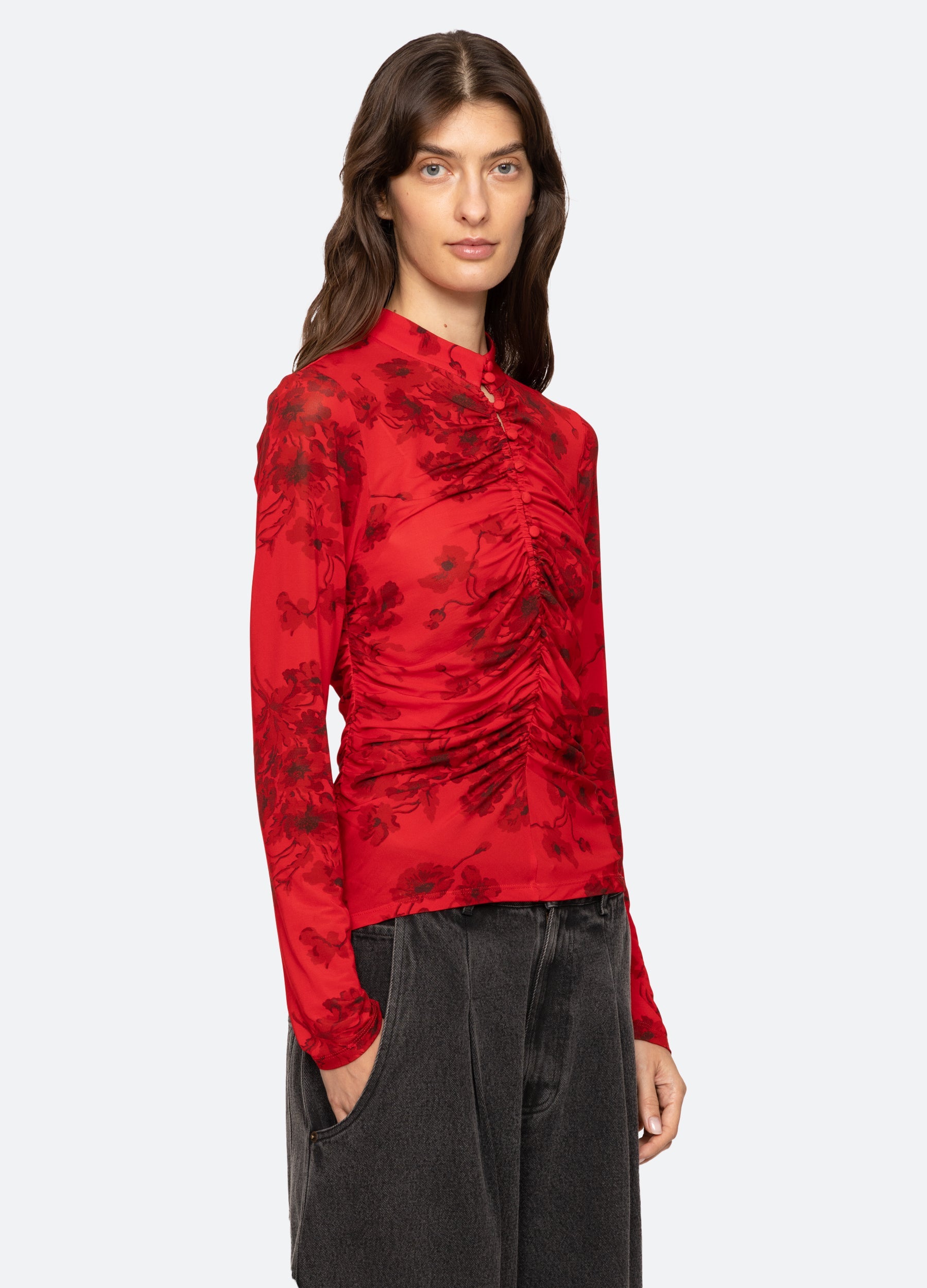 Black Cornelia L/S Top | Sea New York