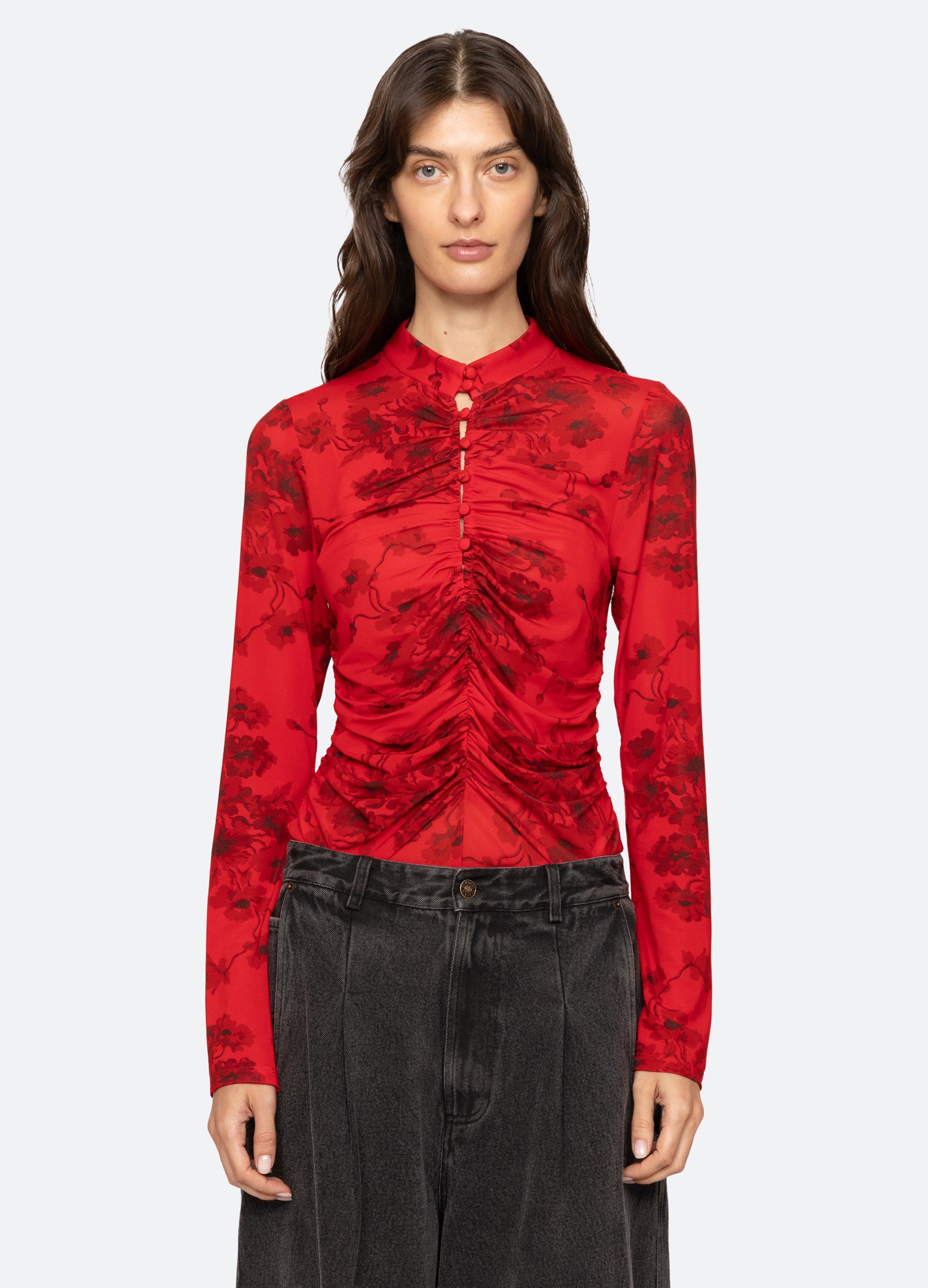 Black Cornelia L/S Top | Sea New York