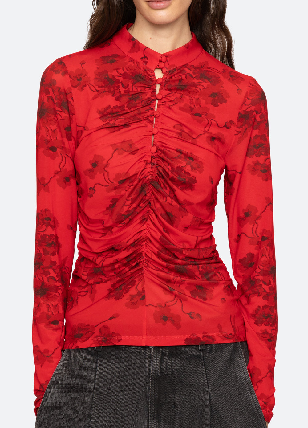Black Cornelia L/S Top | Sea New York