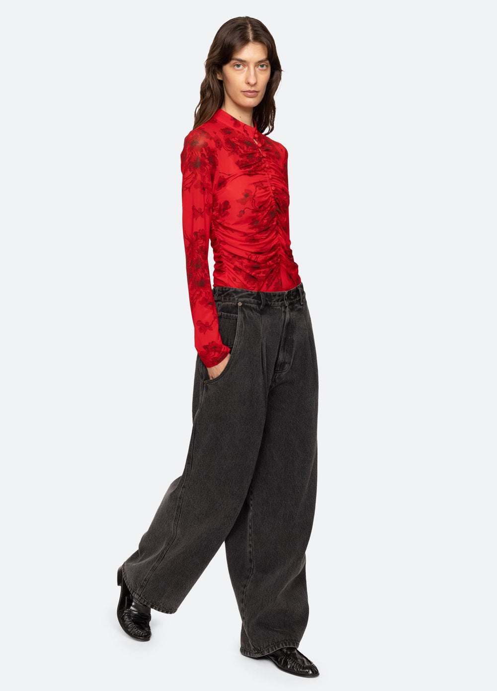Black Cornelia L/S Top | Sea New York