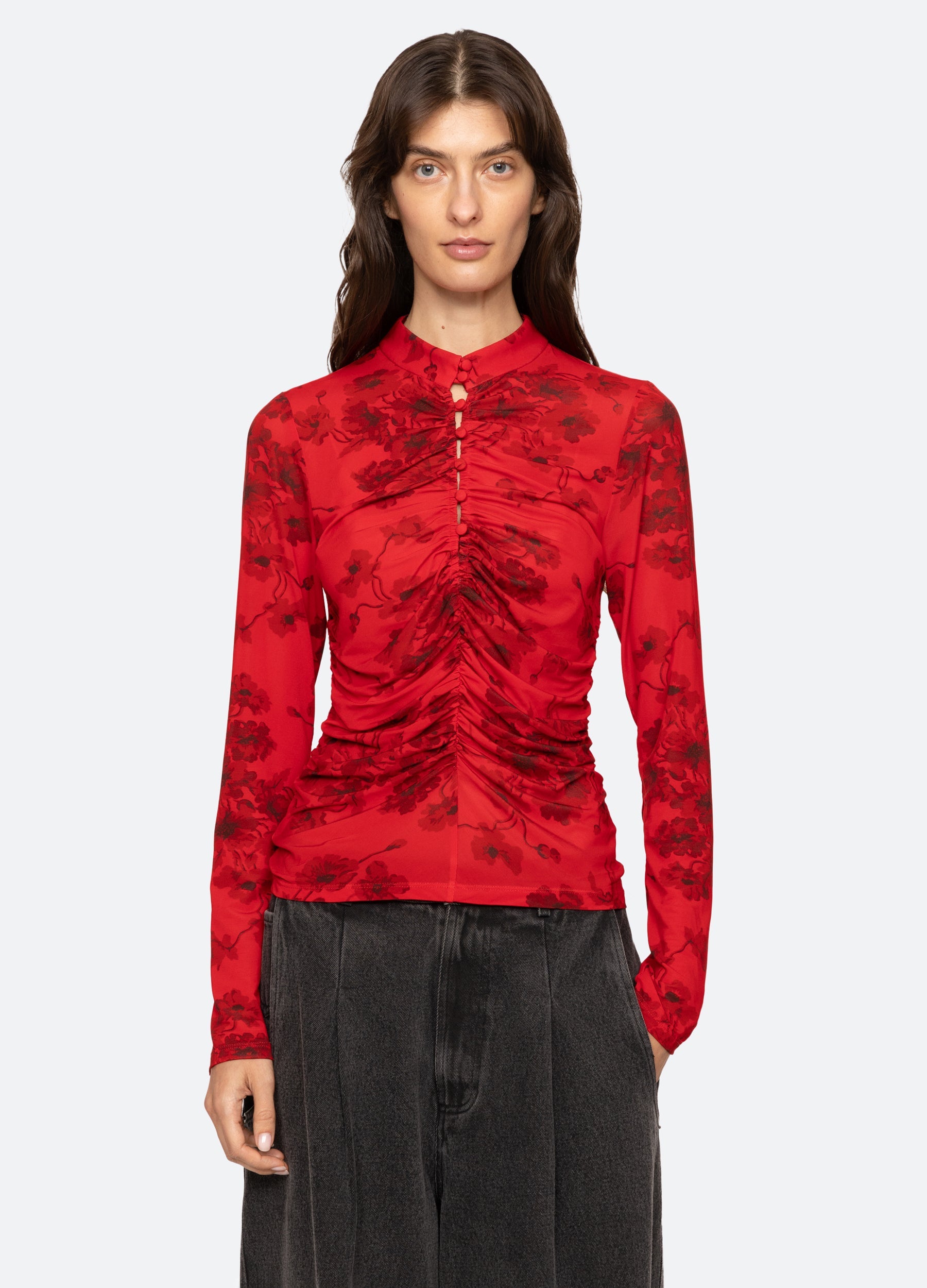 Black Cornelia L/S Top | Sea New York