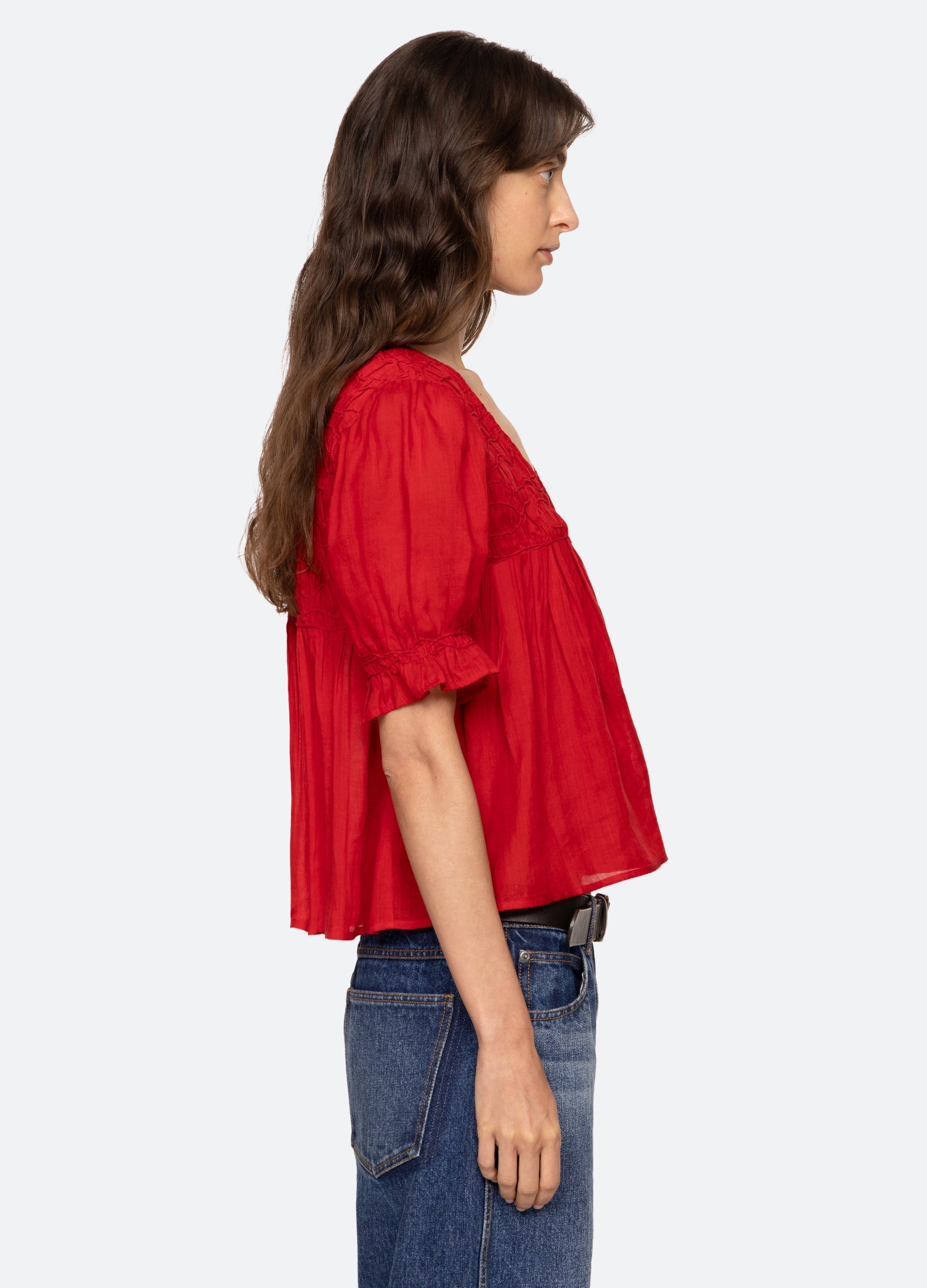 Red Imogen Top | Sea New York