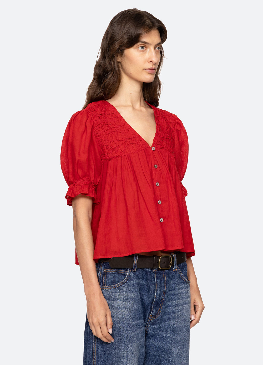 Red Imogen Top | Sea New York