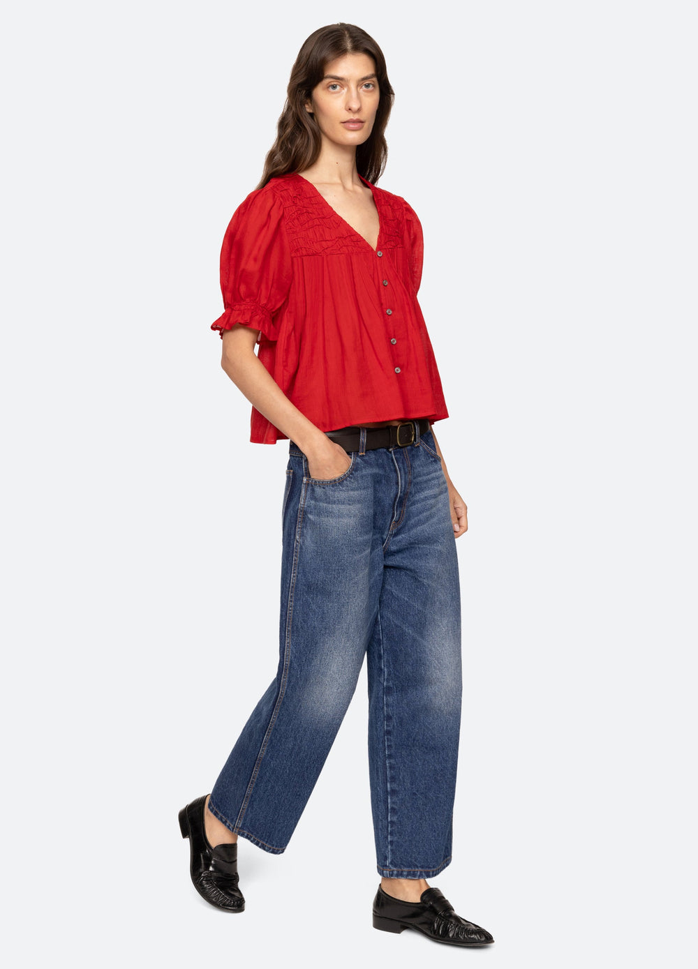 Red Imogen Top | Sea New York