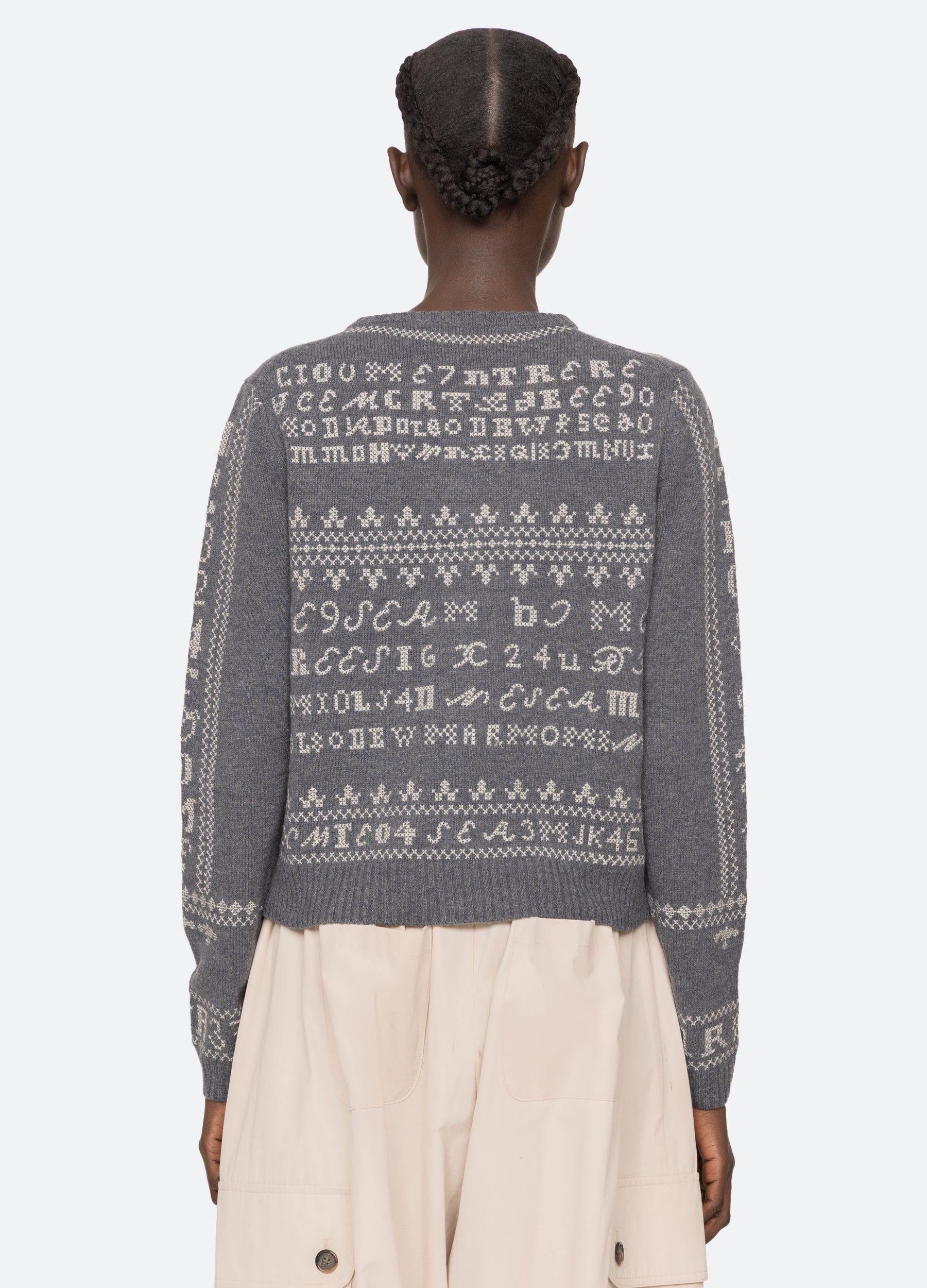 Burgundy Kit Cardigan | Sea New York