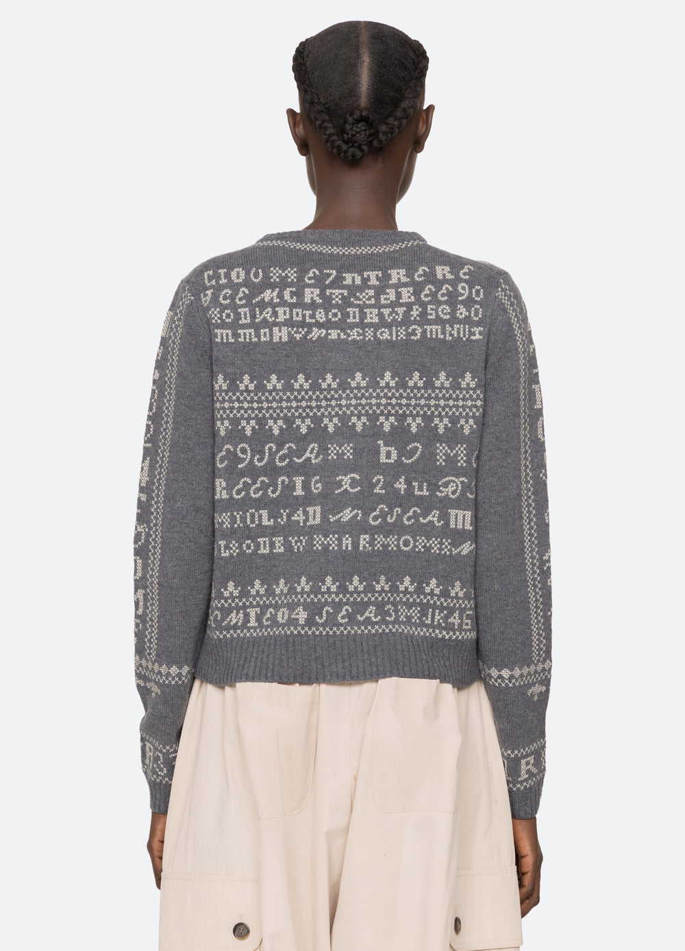 Burgundy Kit Cardigan | Sea New York