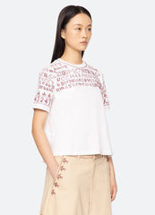 White Kit T-Shirt | Sea New York