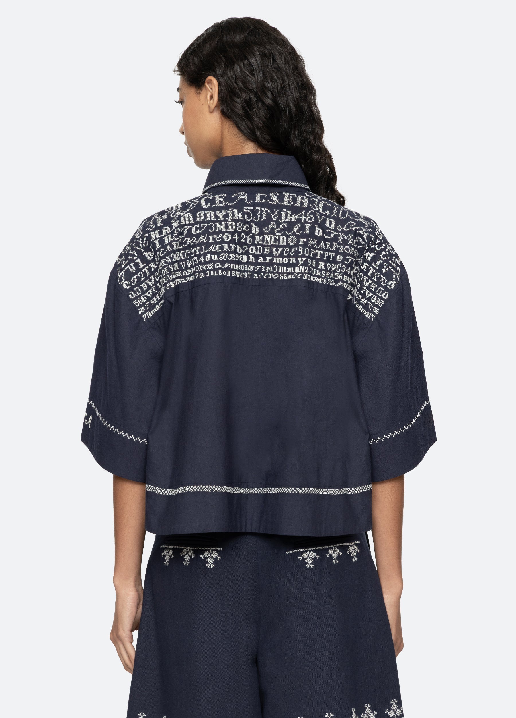 Navy Kit Top | Sea New York