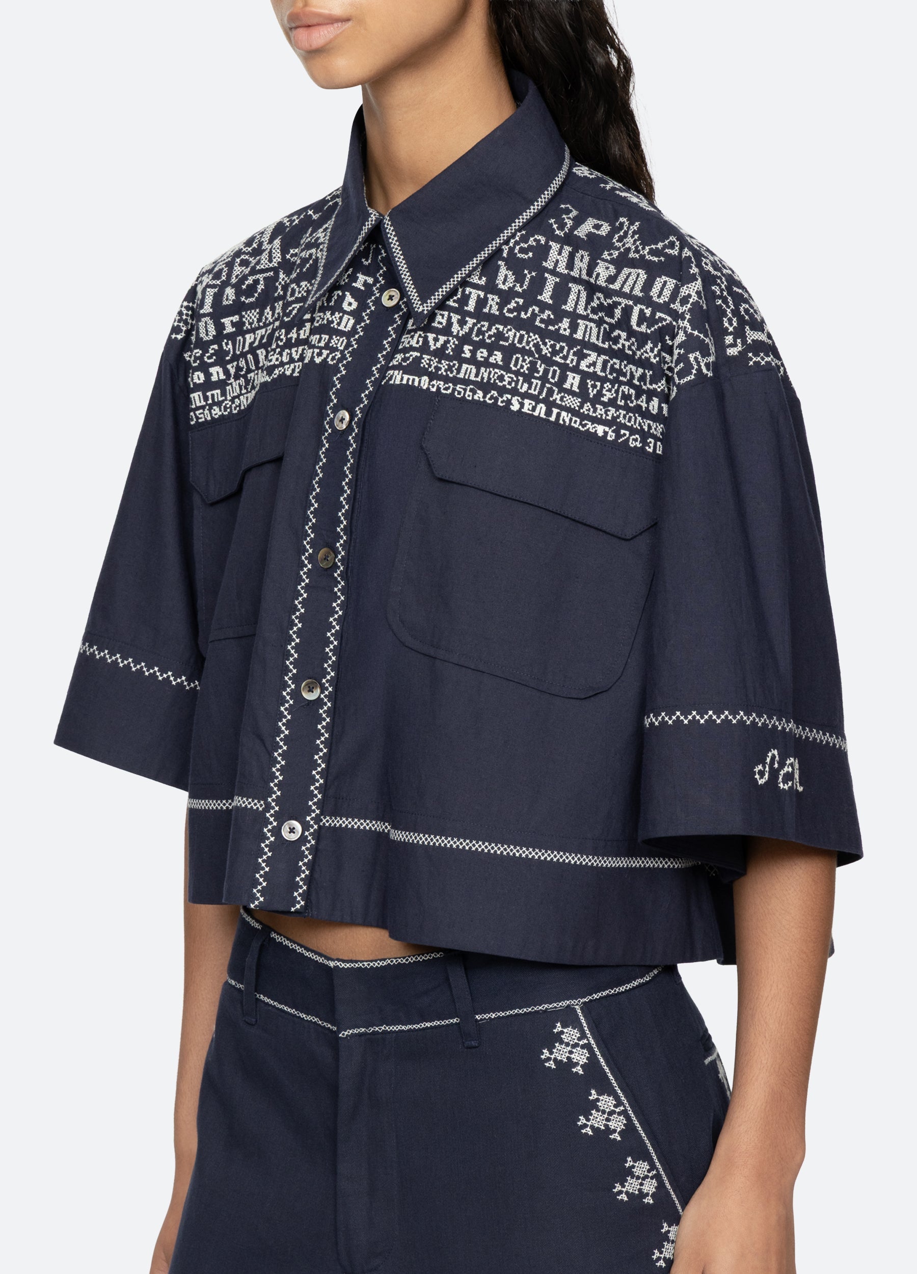 Navy Kit Top | Sea New York