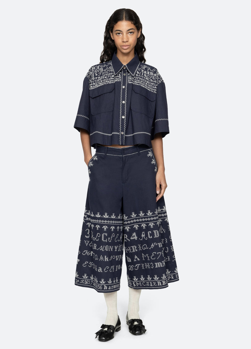 Navy Kit Top | Sea New York